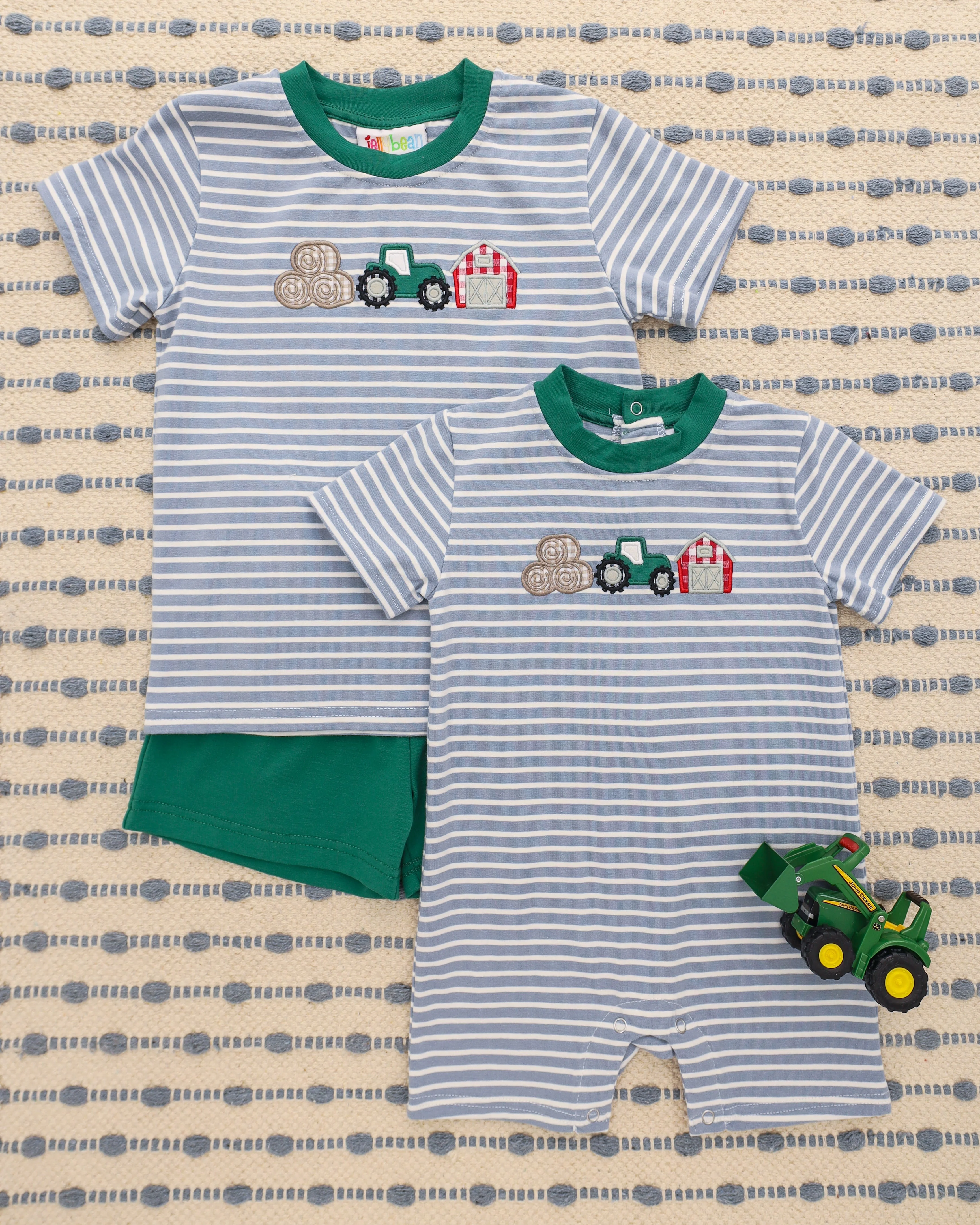 Jellybean Boy Farm Days Romper - Image 3