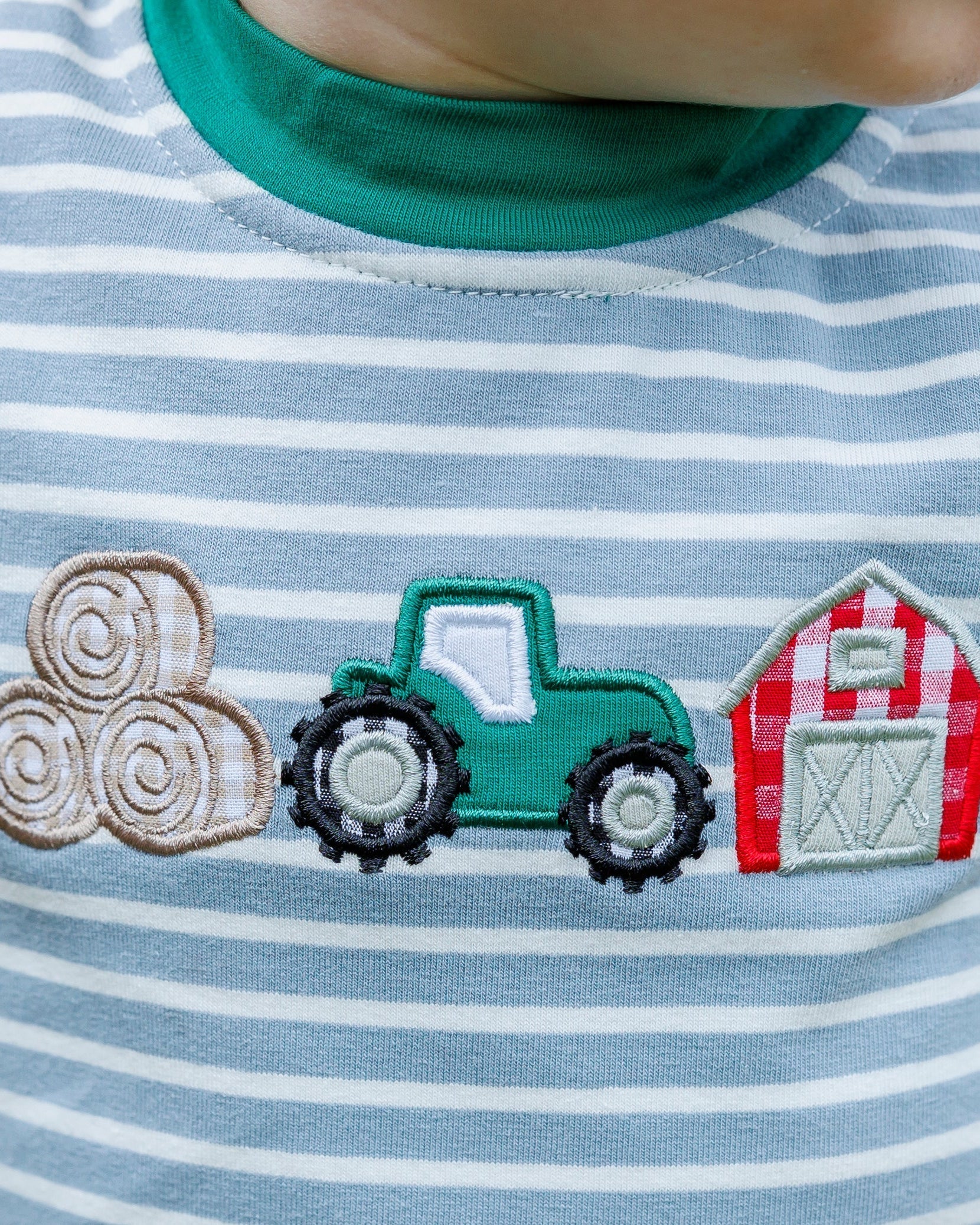 Jellybean Boy Farm Days Romper - Image 4