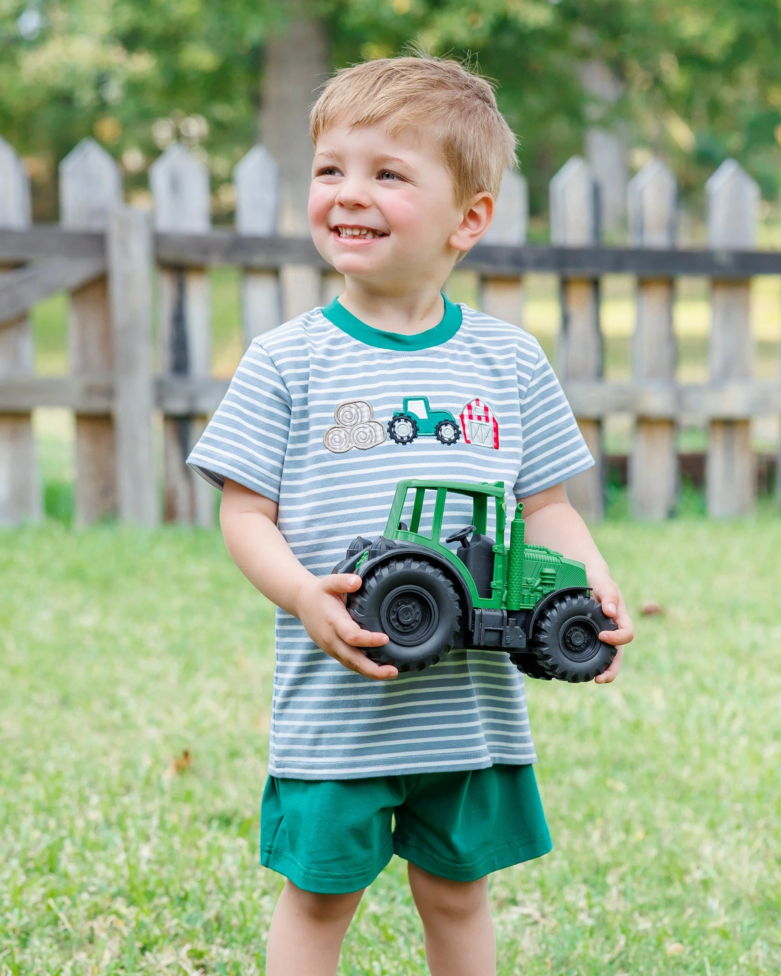 Jellybean Boy's Farm Days Short Set - Image 2