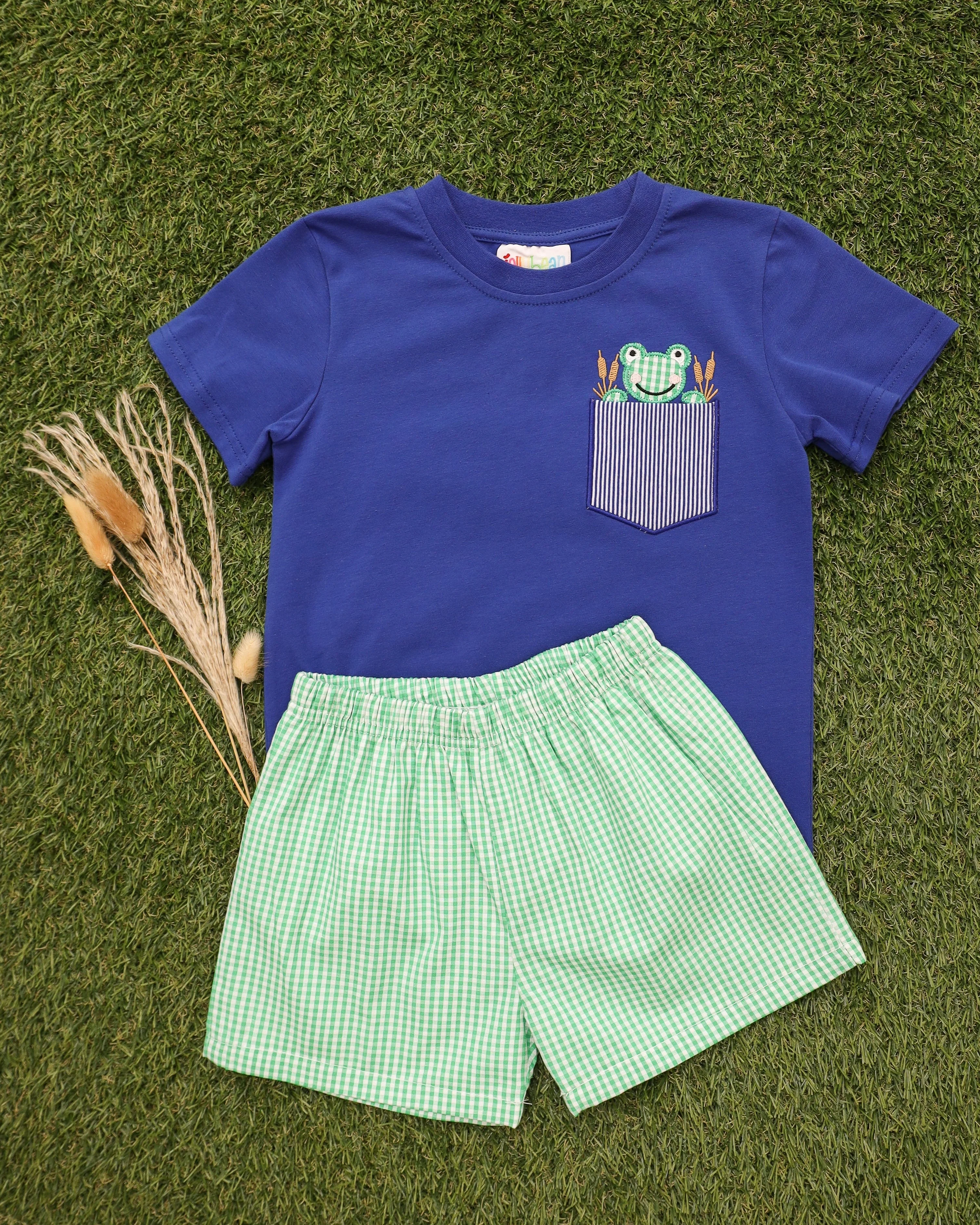 Jellybean Boy's Pond Pal Short Set - Image 3
