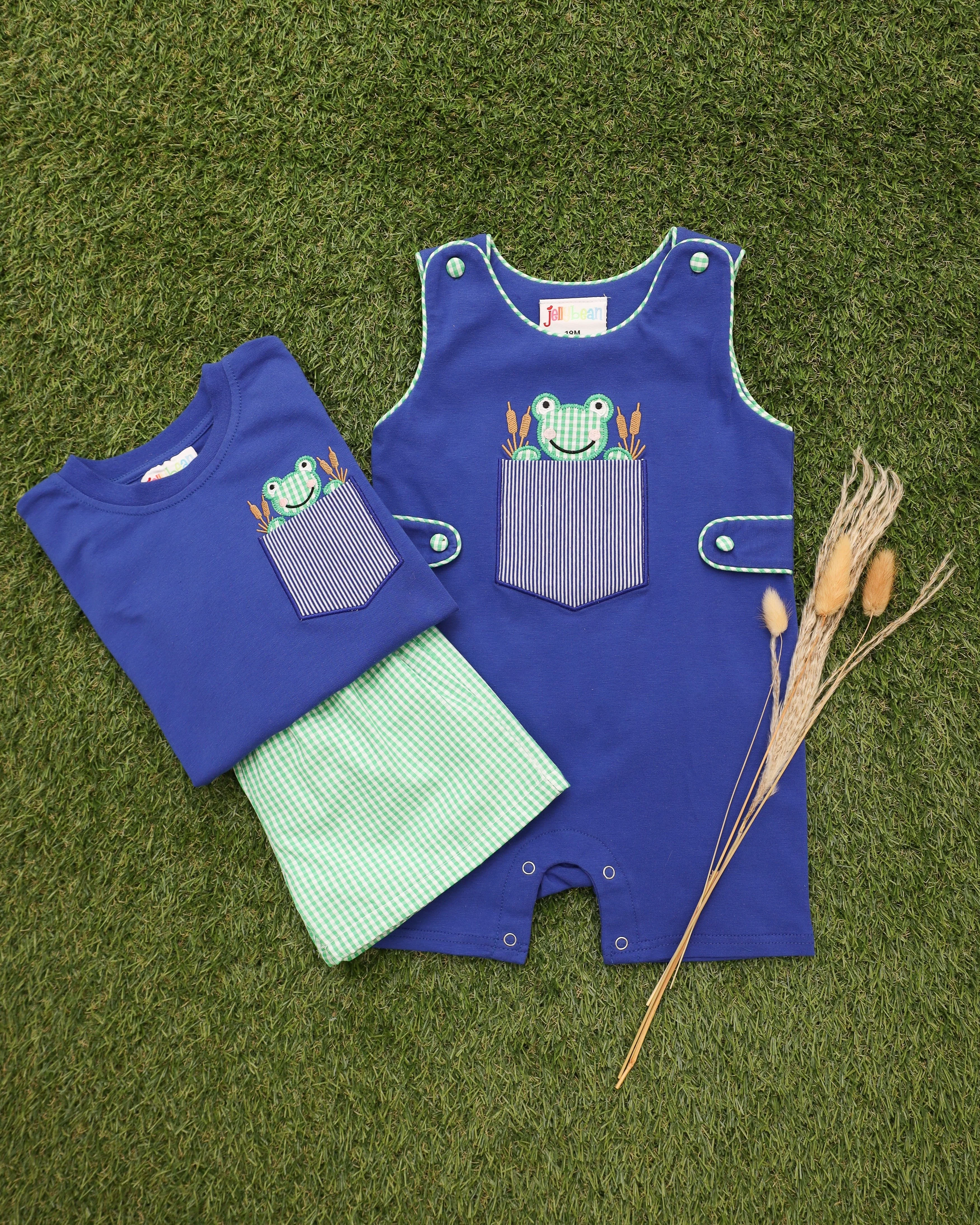 Jellybean Boy's Pond Pal Short Set - Image 6