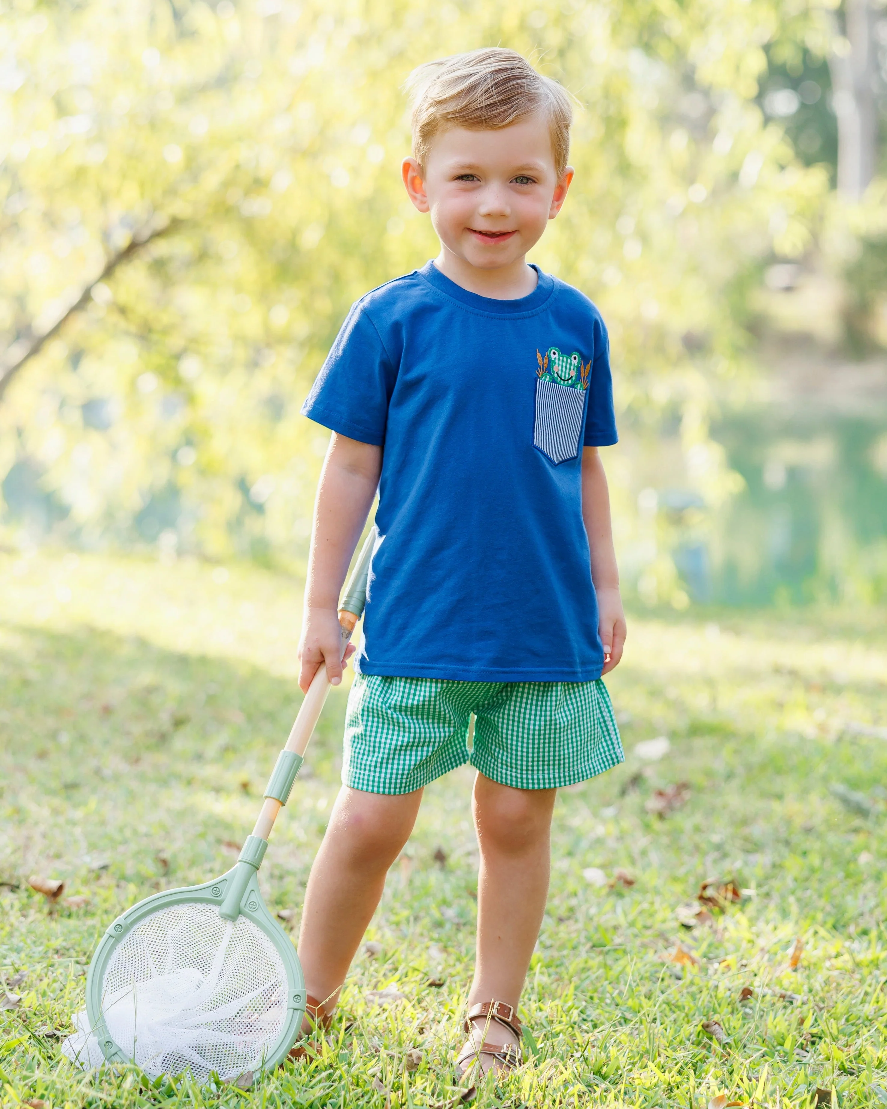 Jellybean Boy's Pond Pal Short Set - Image 8