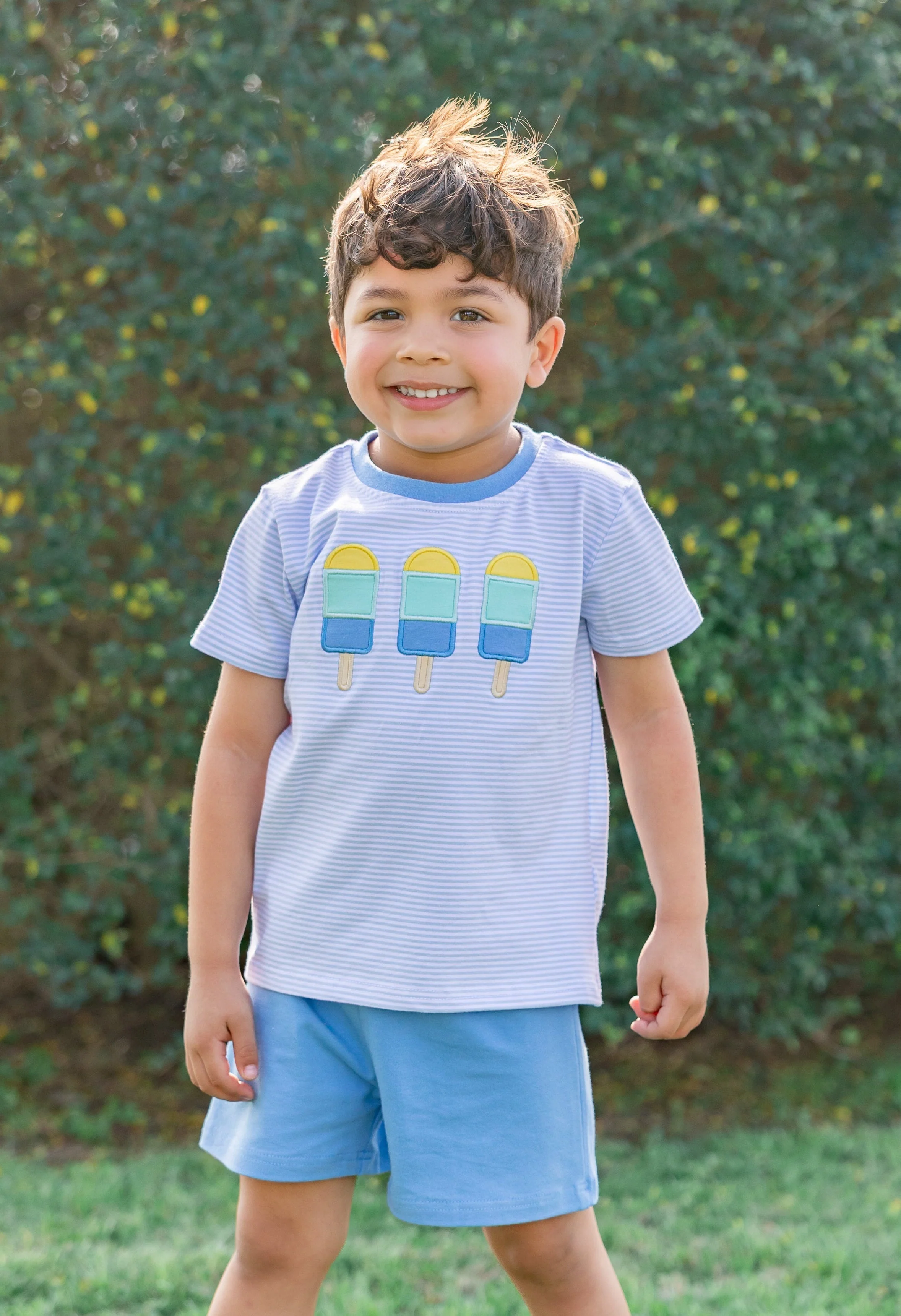 Jellybean Boy's Sunshine Pops Short Set - Image 2