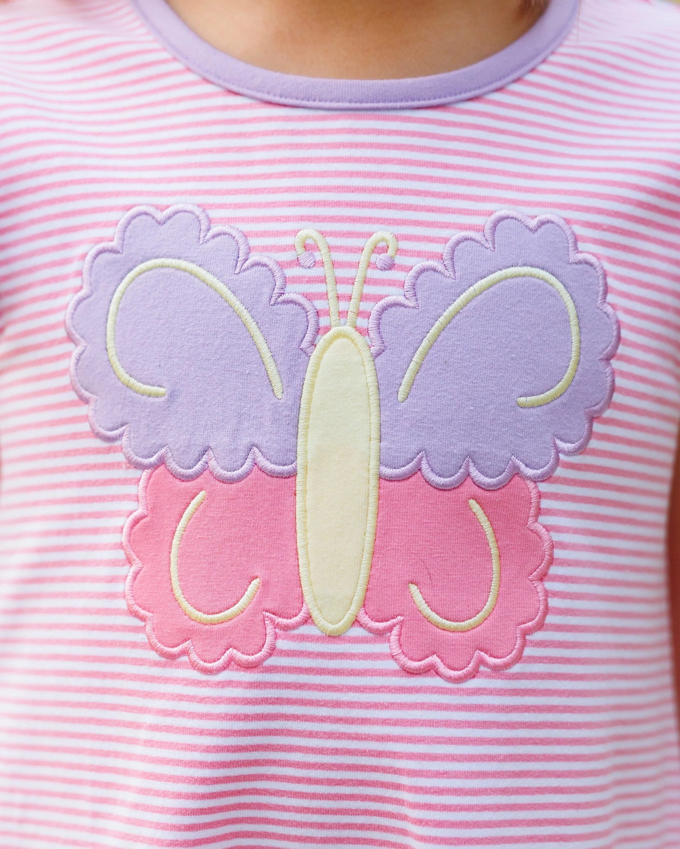 Jellybean Butterfly Kisses Flutter Dress - Image 3