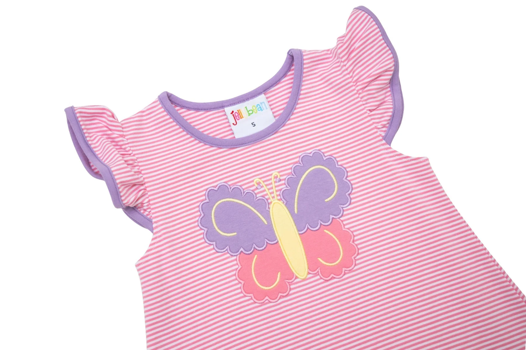 Jellybean Butterfly Kisses Flutter Dress - Image 5