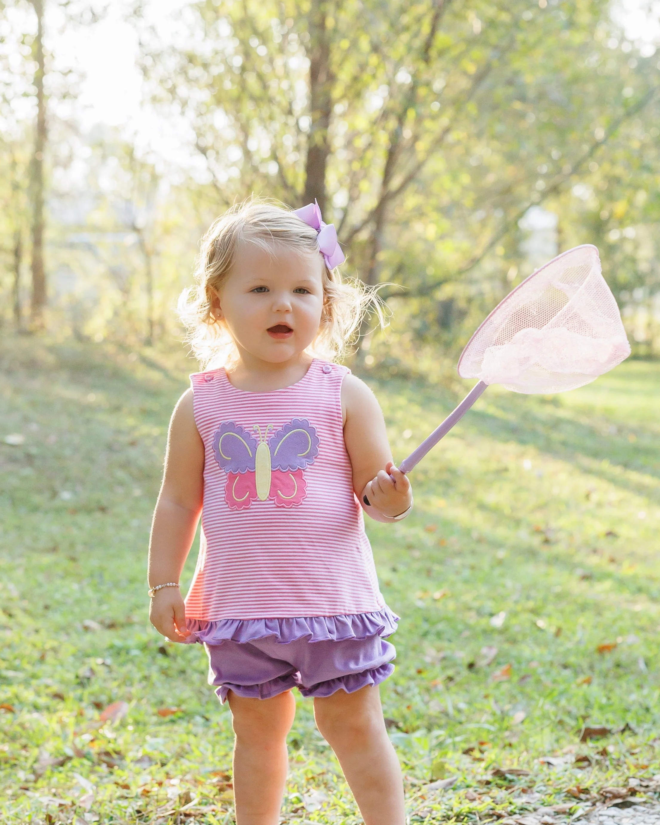 Jellybean Butterfly Kisses Swing Back Bloomer Set - Image 2