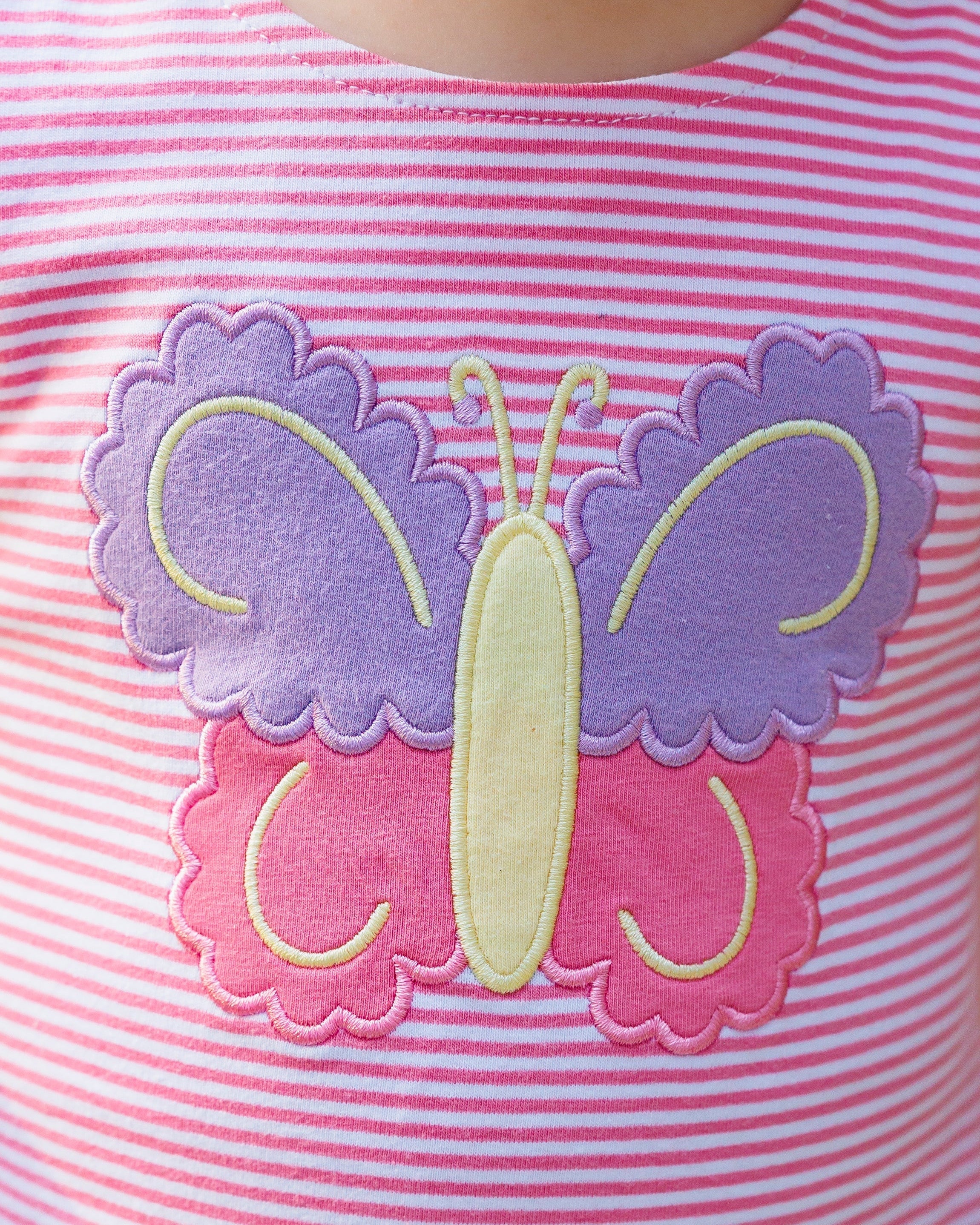 Jellybean Butterfly Kisses Swing Back Bloomer Set - Image 5