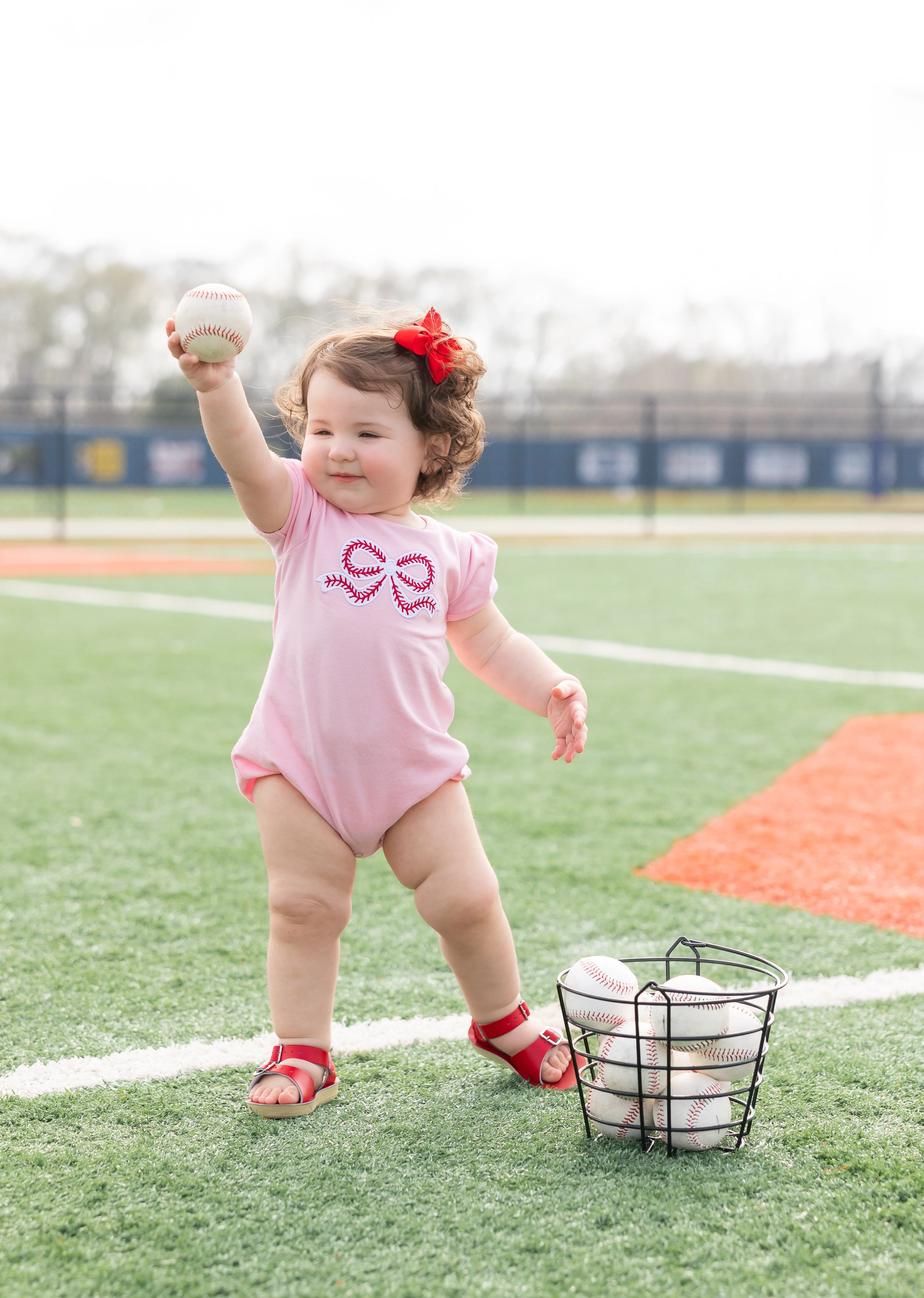 Jellybean Girl Ball Park Bow Bubble - Image 3