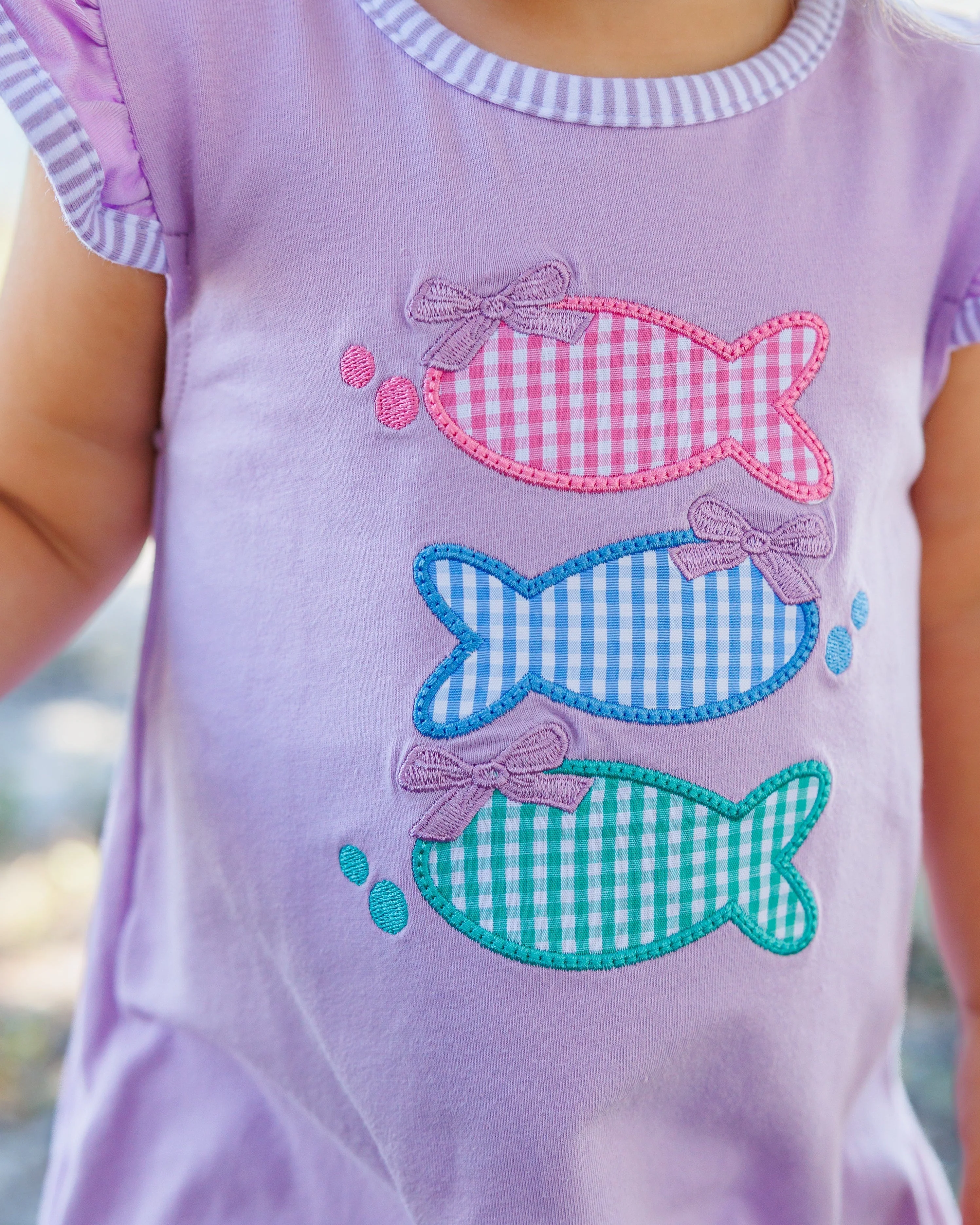 Jellybean Girl One Fish Two Fish Flutter Bubble - Image 3