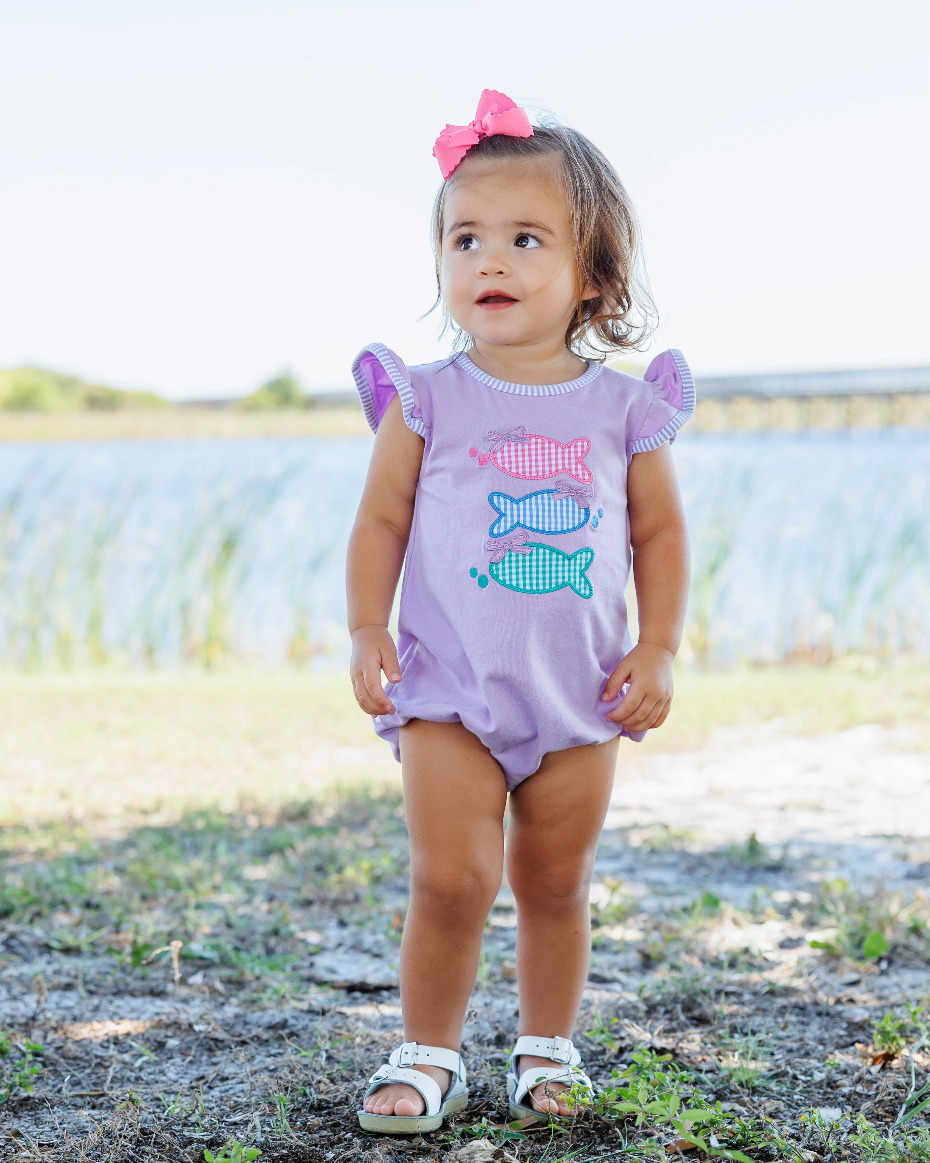 Jellybean Girl One Fish Two Fish Flutter Bubble - Image 5