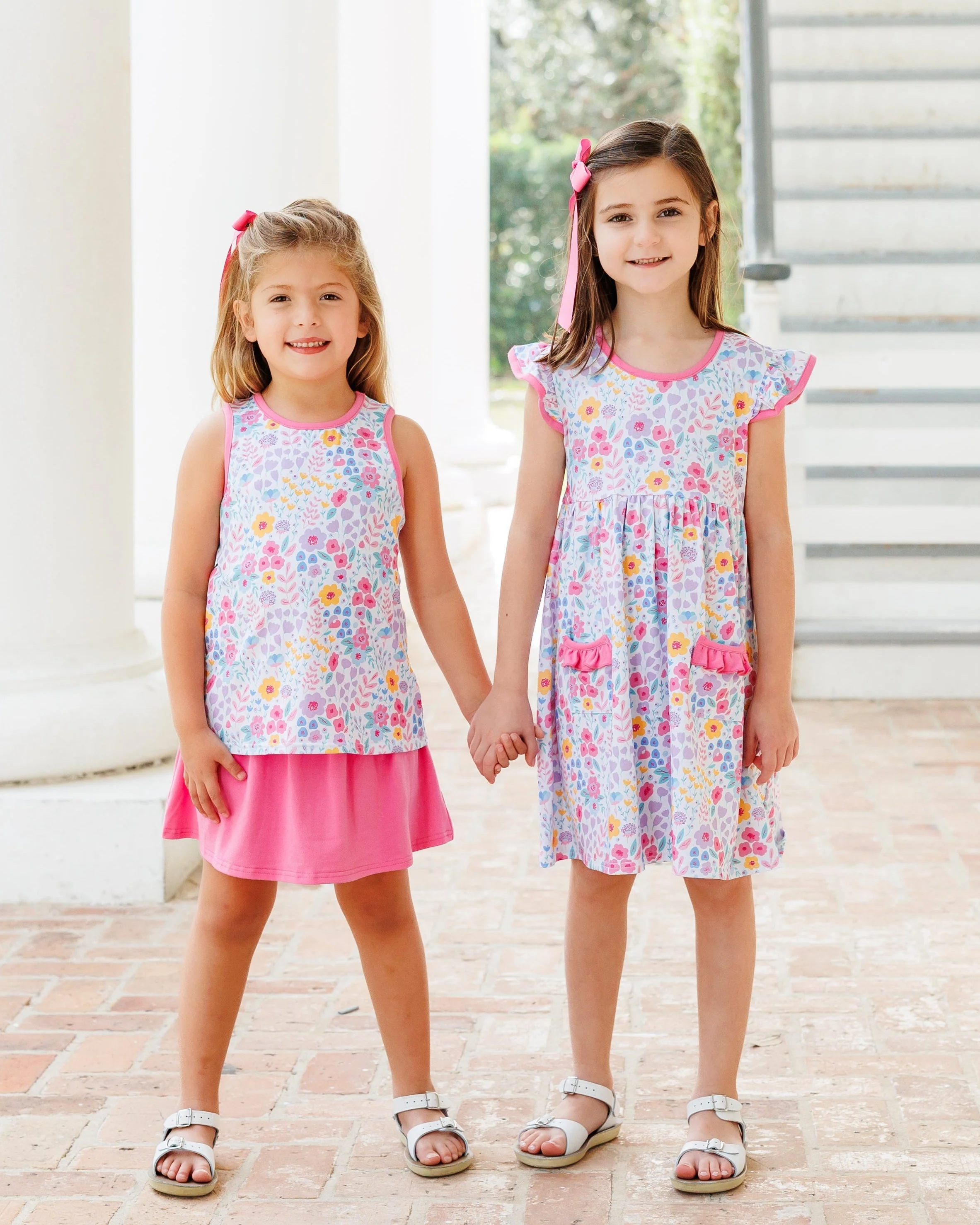 Jellybean Poppies and Petals Pocket Dres - Image 3