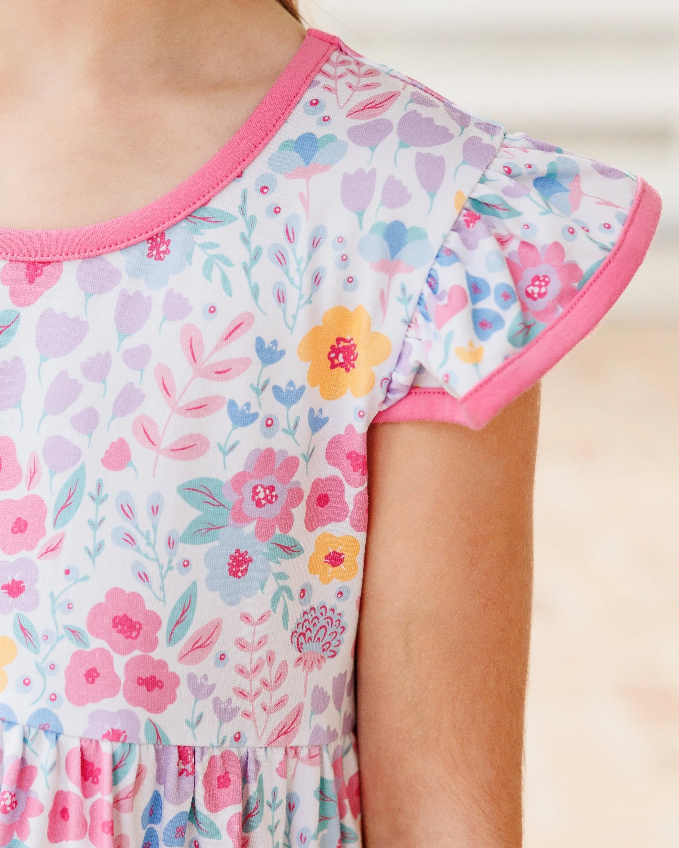Jellybean Poppies and Petals Pocket Dres - Image 5