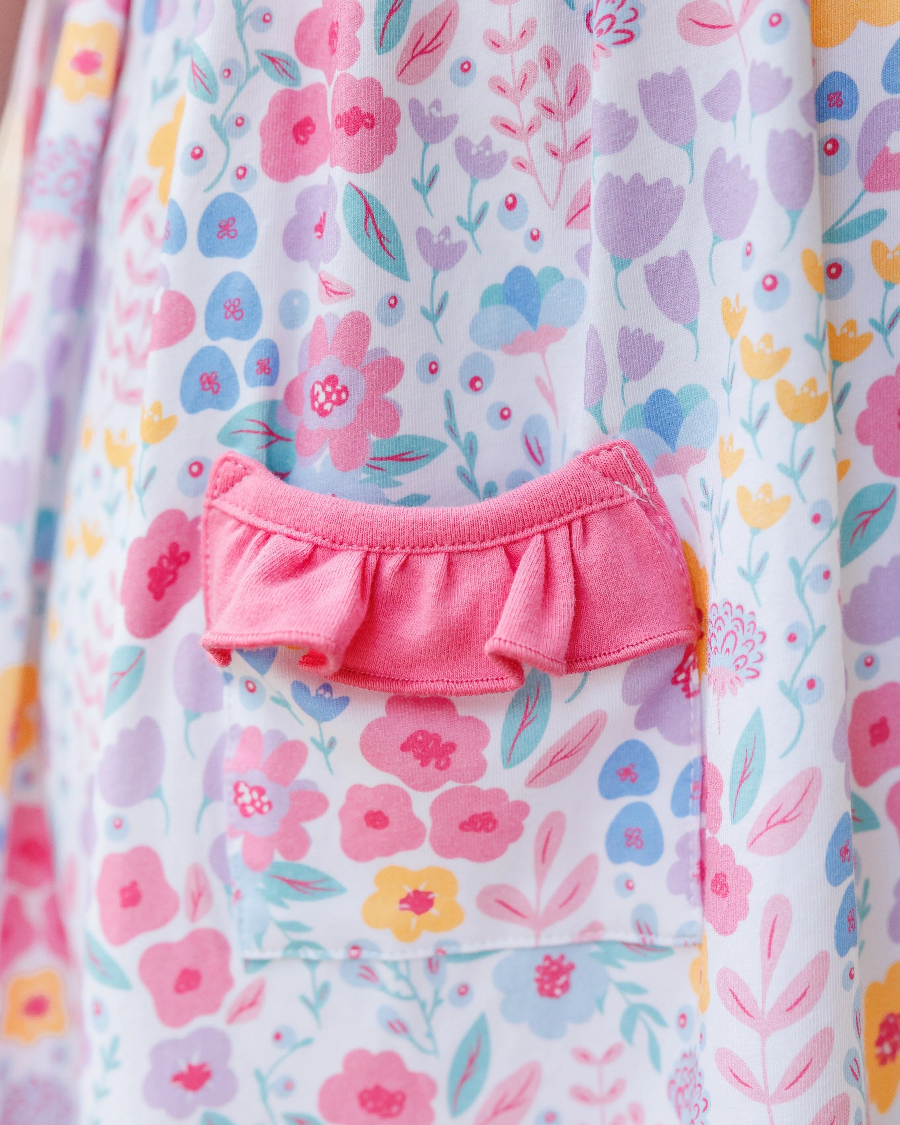 Jellybean Poppies and Petals Pocket Dres - Image 6