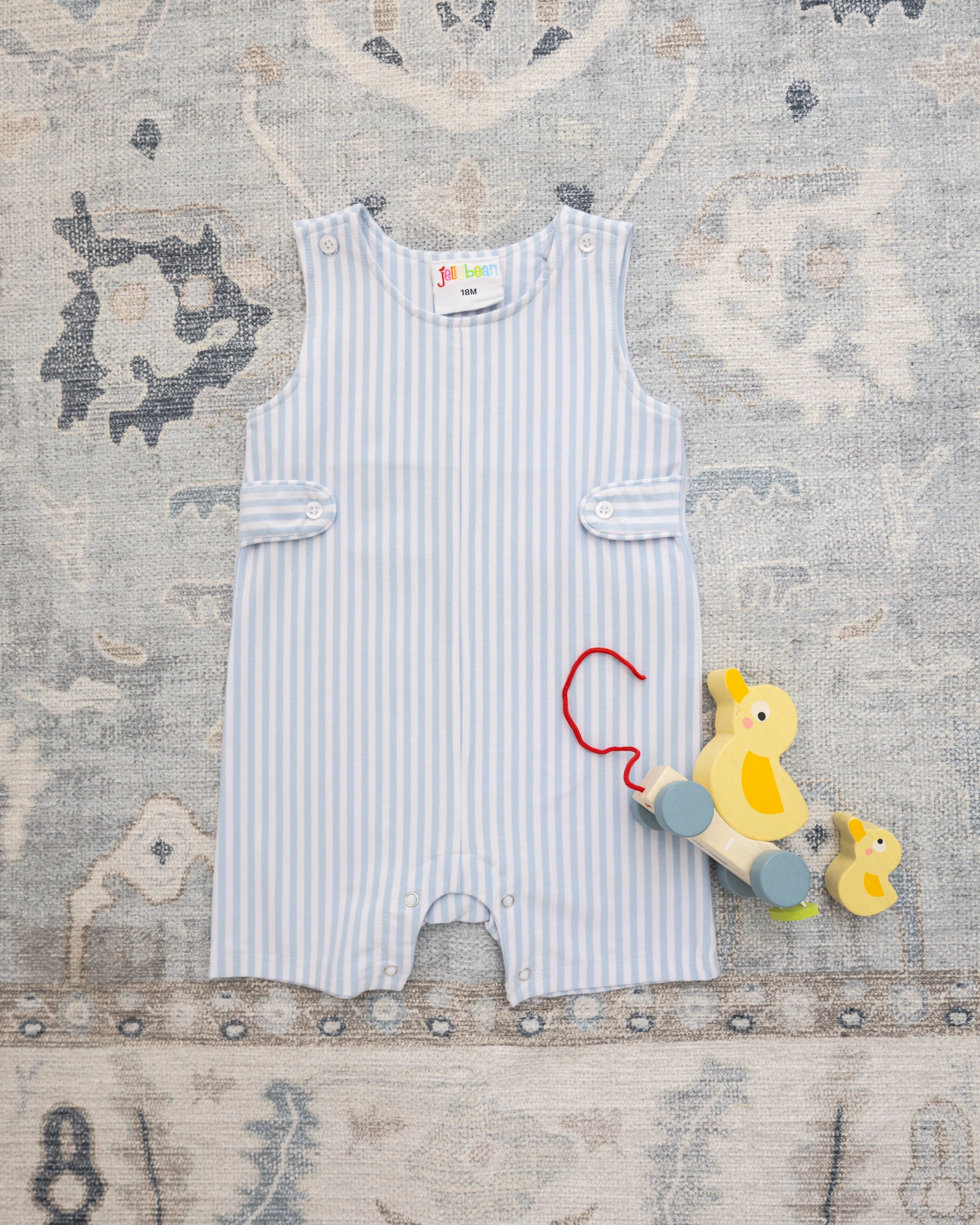 Jellybean Tucker Tab Jon Jon- Light Blue Medium Stripe - Image 4