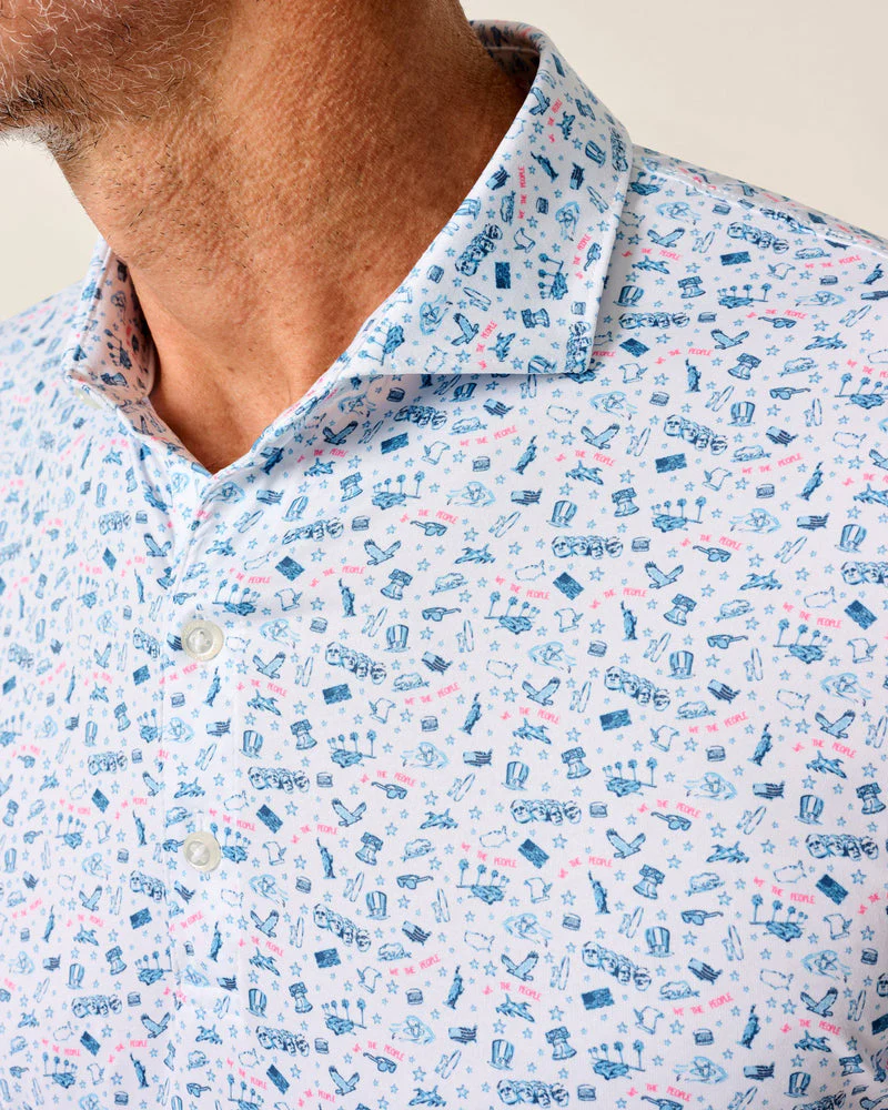 Johnnie-O Featherweight Performance JR Polo - JO Merica - Image 5