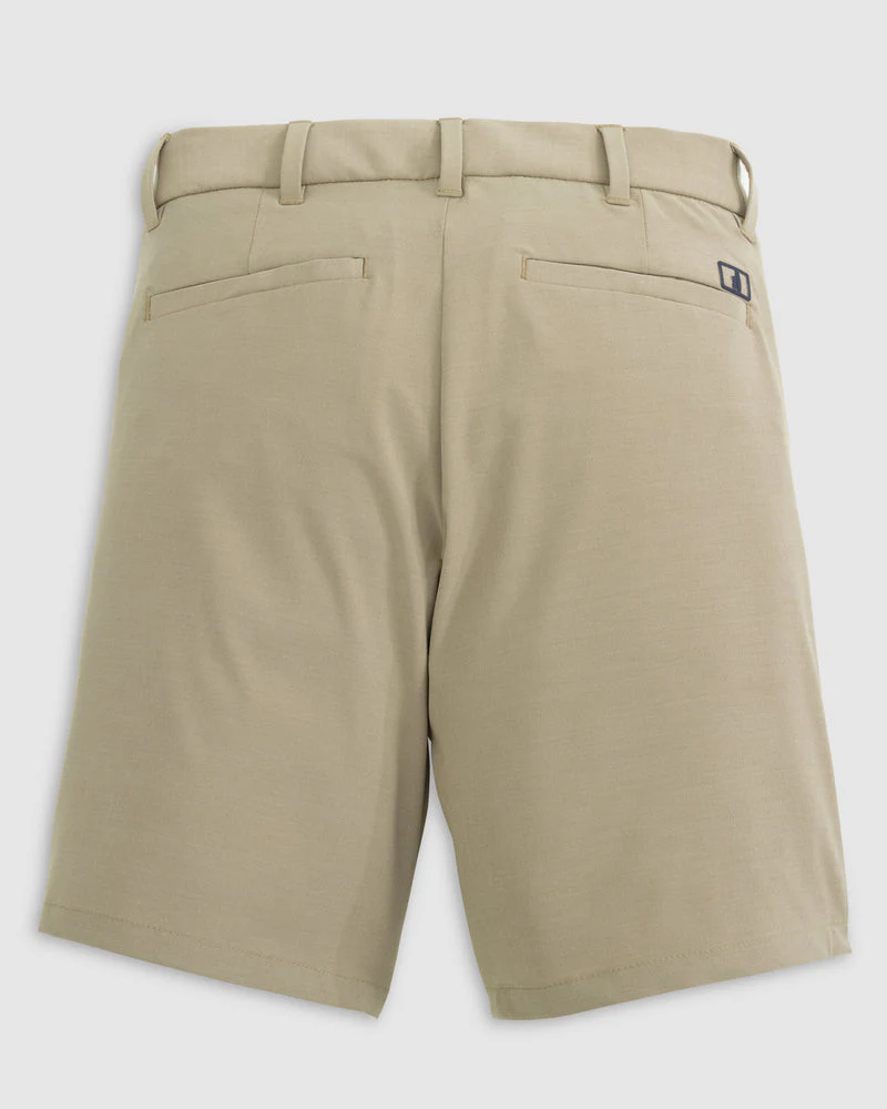 Johnnie-O Mulligan Jr. Performance Shorts Light Khaki - Image 3