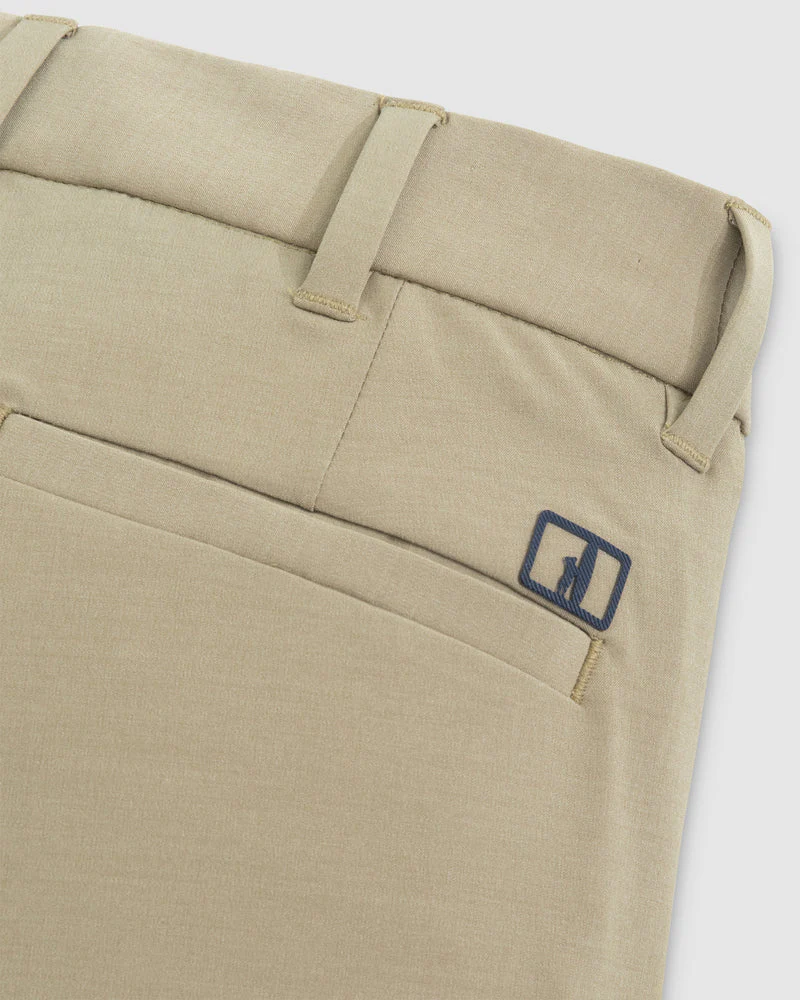 Johnnie-O Mulligan Jr. Performance Shorts Light Khaki - Image 4