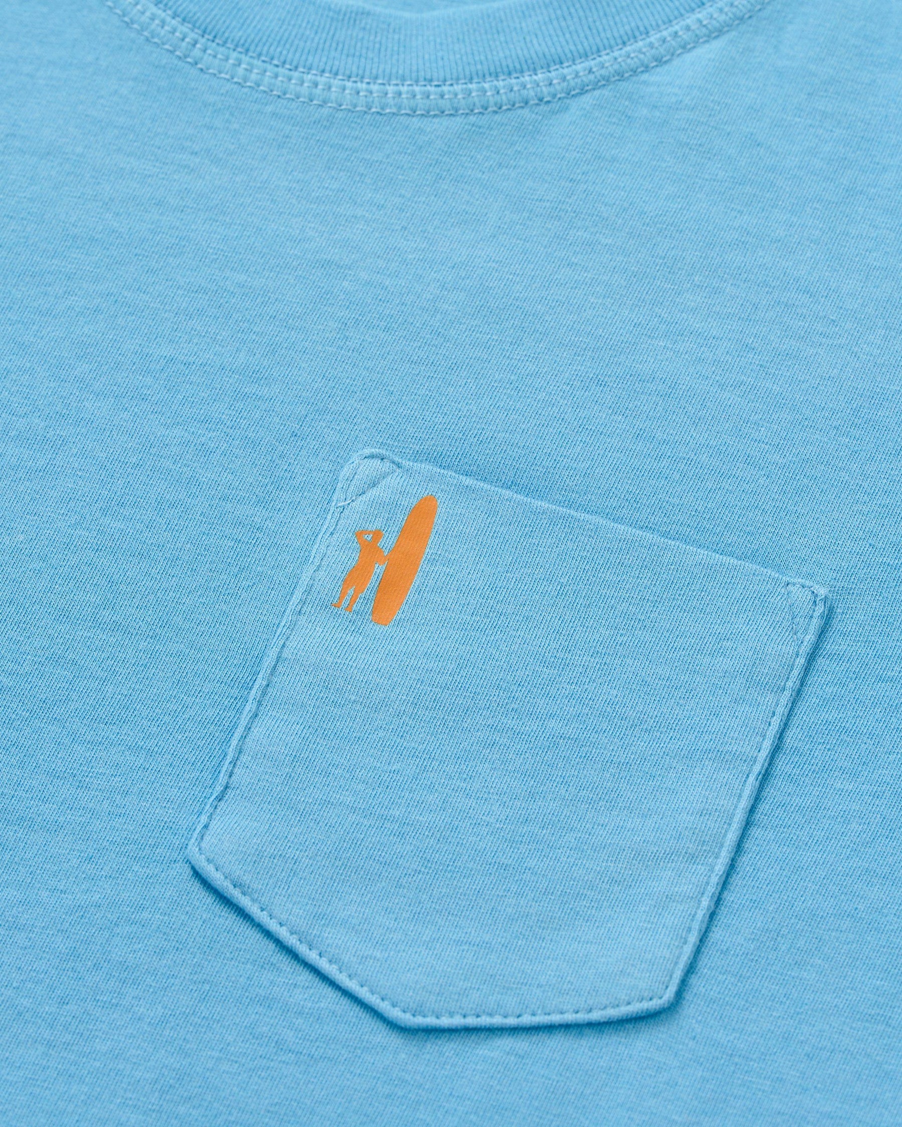 Johnnie-O Surf Sunset Jr. Short-Sleeve Pocket T-Shirt - Image 10