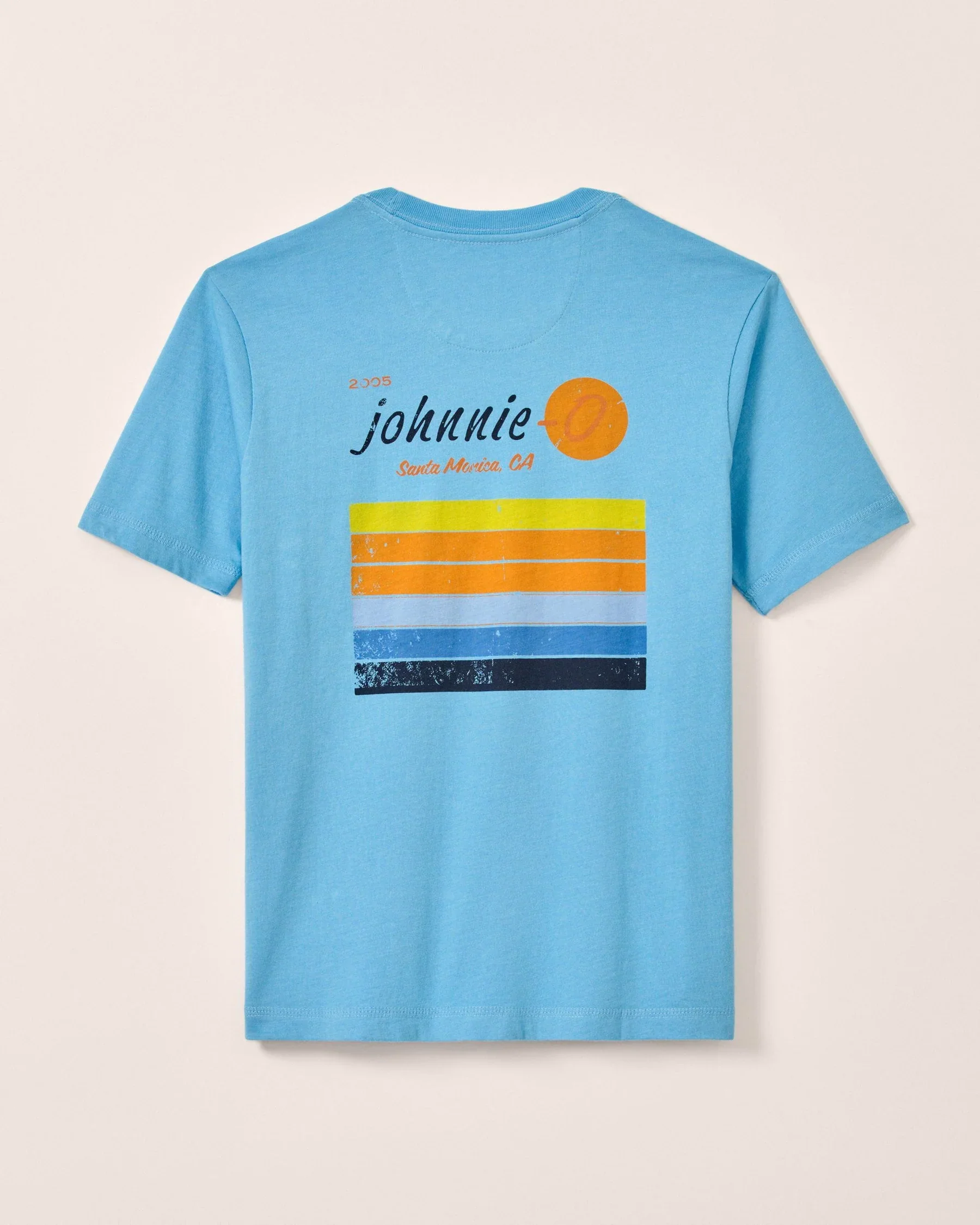 Johnnie-O Surf Sunset Jr. Short-Sleeve Pocket T-Shirt - Image 6