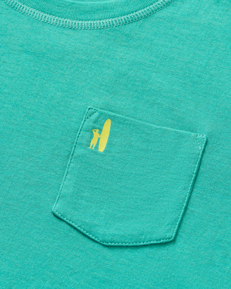 Johnnie-O WAVE RIDER Seaglass T-Shirt - Image 3