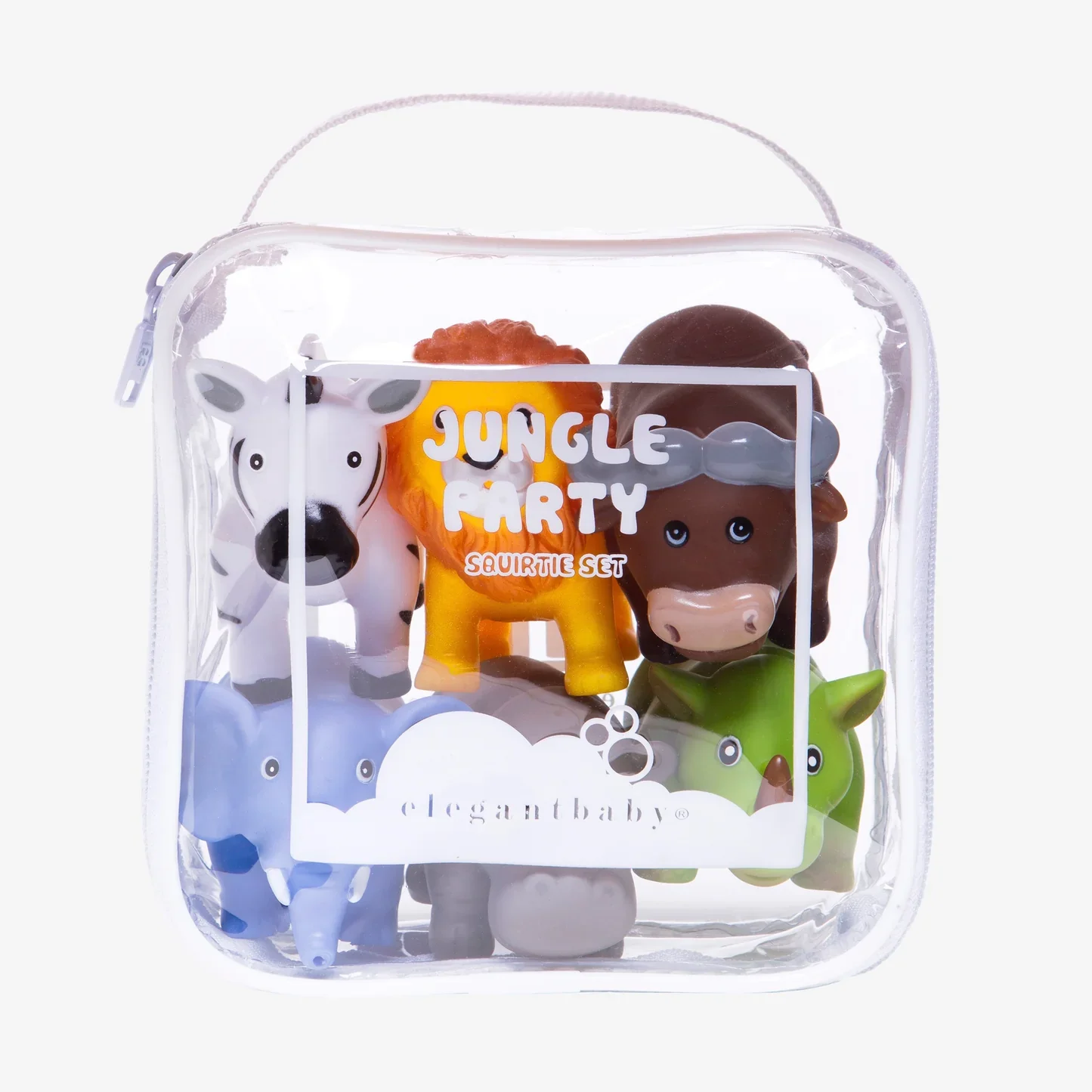 JUNGLE PARTY SQUIRTIE BABY BATH TOYS - Image 2