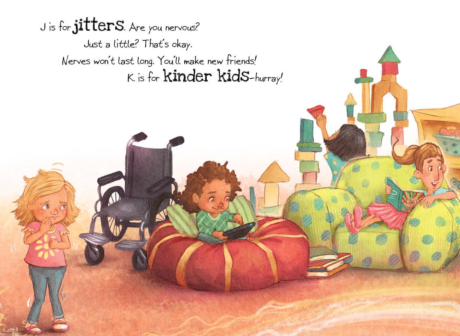 K is for Kindergarten Picture Book - Image 3