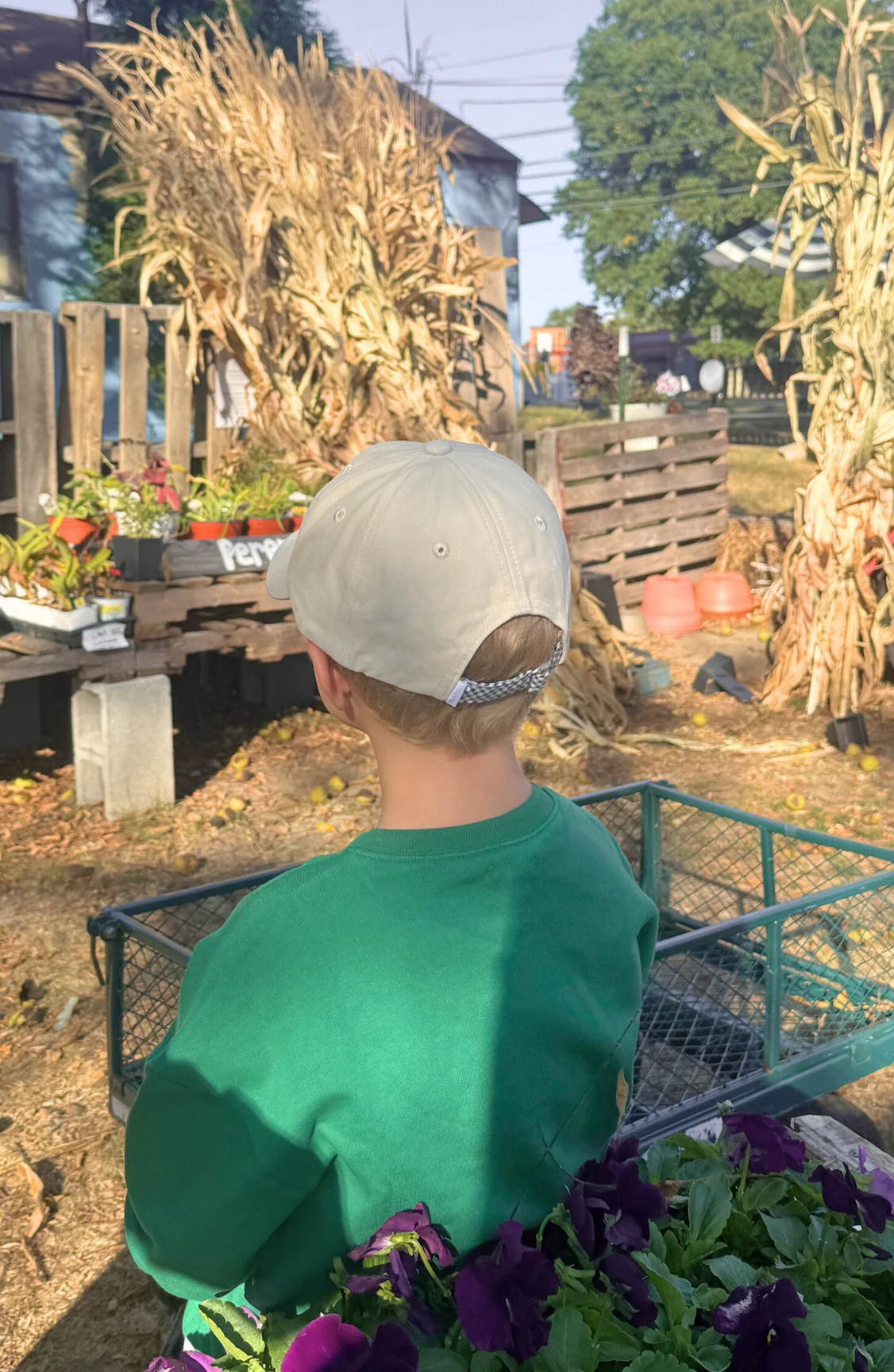 Khaki Mallard Baseball Hat Youth - Image 3