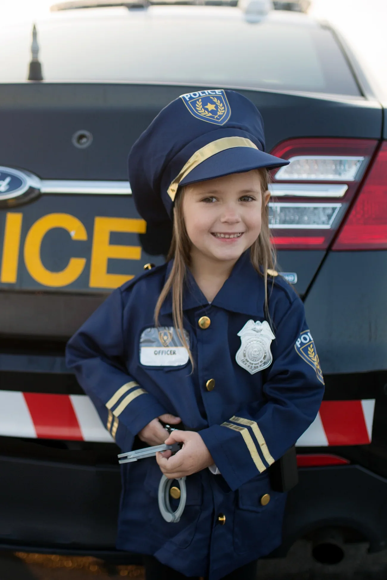 Kid's Dress Up Police Officer with Accessories - Image 2