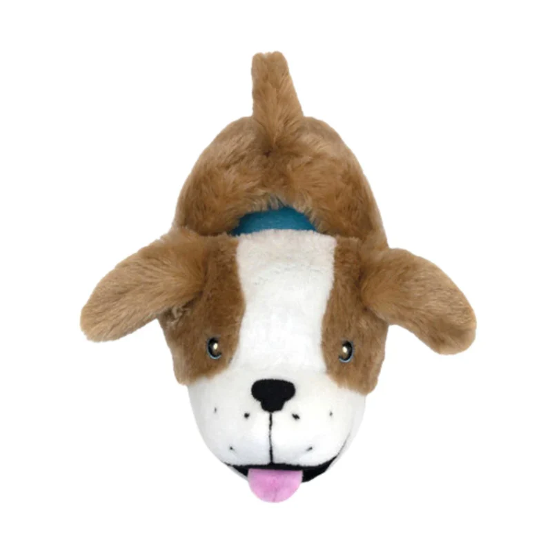 Kids' Rocky Puppy Faux Fur Slipper by Robeez - Image 4