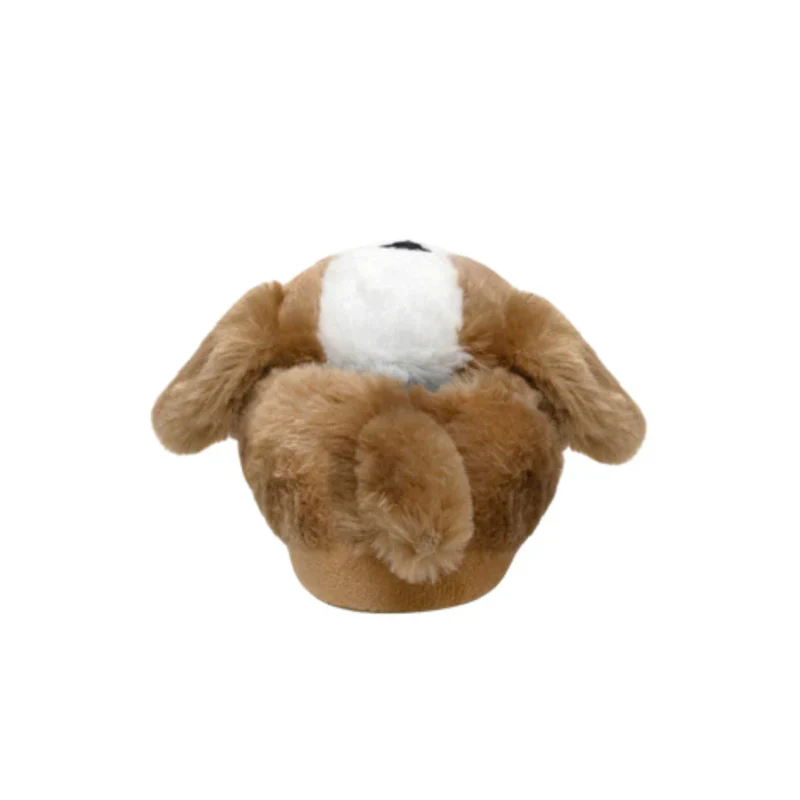 Kids' Rocky Puppy Faux Fur Slipper by Robeez - Image 5