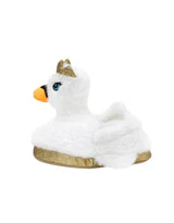Kids' Swan Princess Light-Up Slippers White by Robeez - Image 3