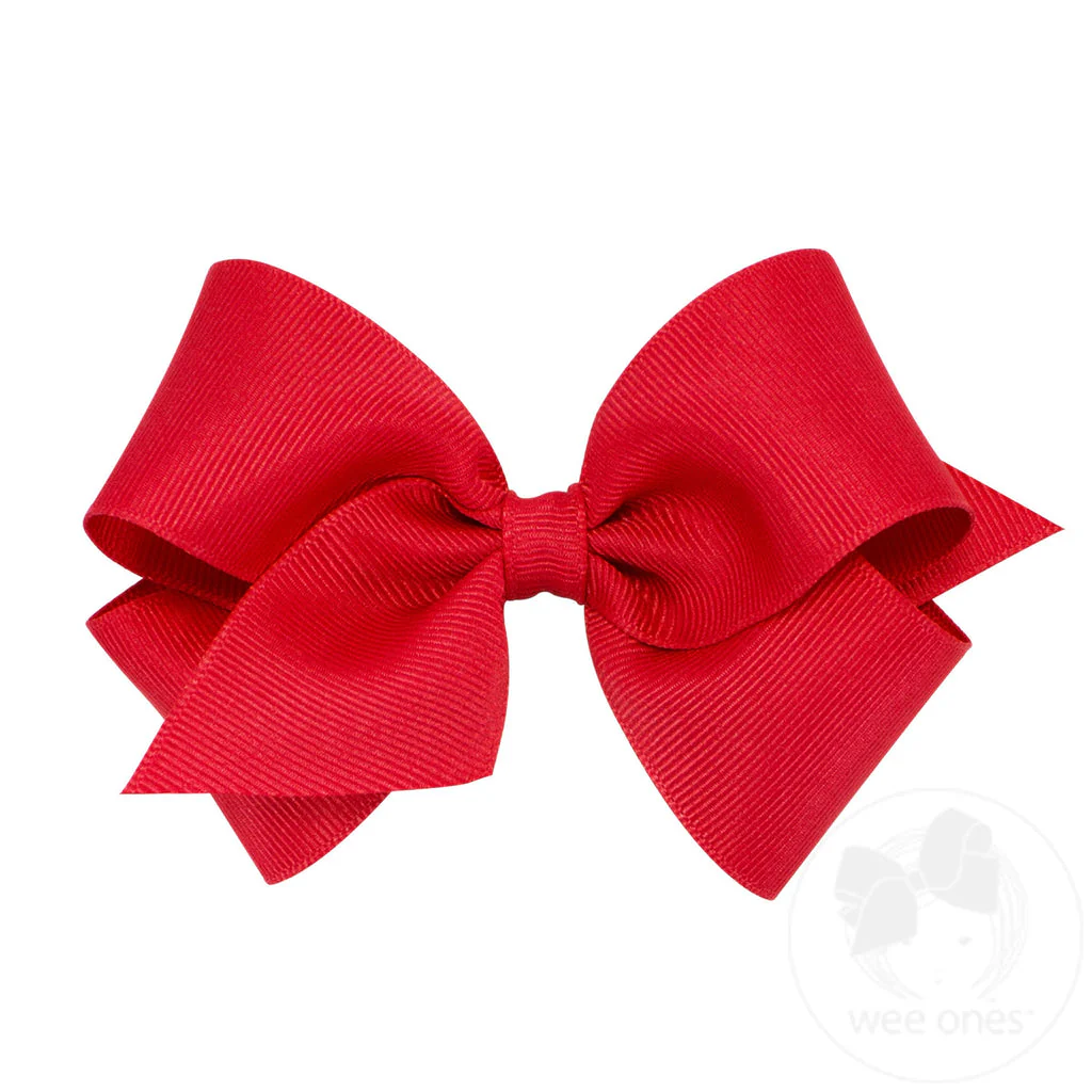 Wee Ones King Classic Grosgrain Hair Bow MANY COLORS - Image 13