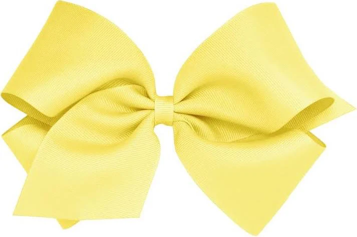 Wee Ones King Classic Grosgrain Hair Bow MANY COLORS - Image 20