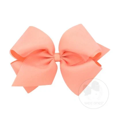 Wee Ones King Classic Grosgrain Hair Bow MANY COLORS - Image 22