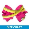 Wee Ones French Satin Girls Hair Bow (Knot Wrap) King and Medium - Image 7