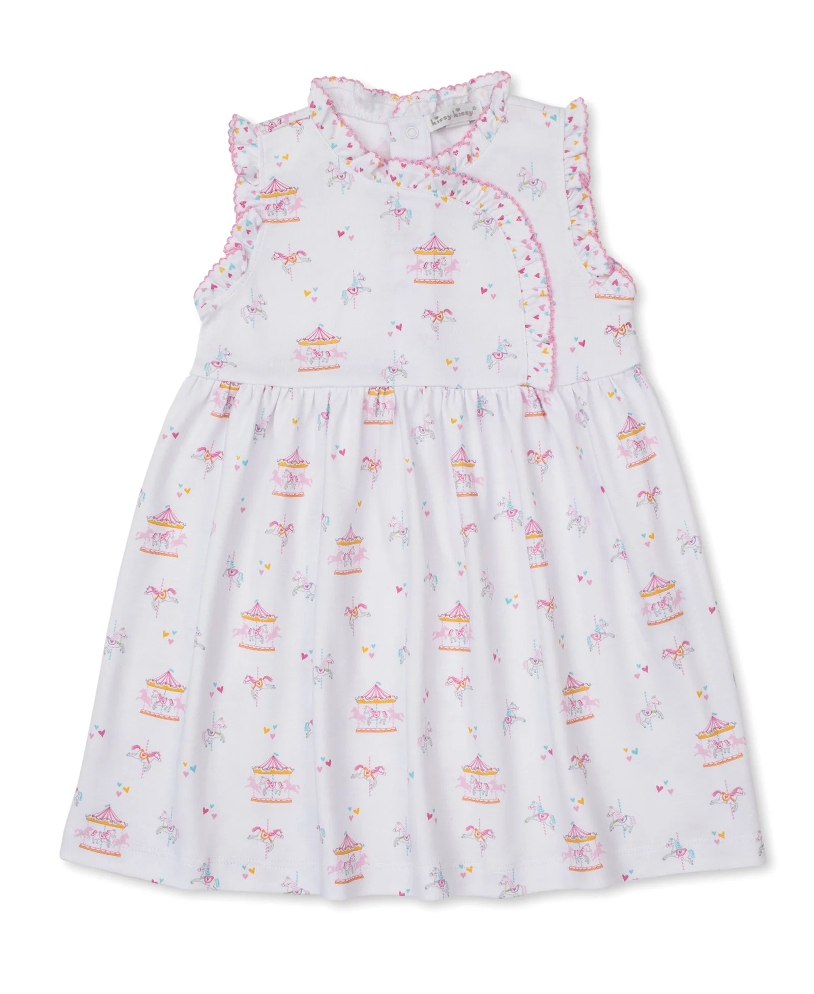 Kissy Kissy Carousel Magic Toddler Dress - Image 2