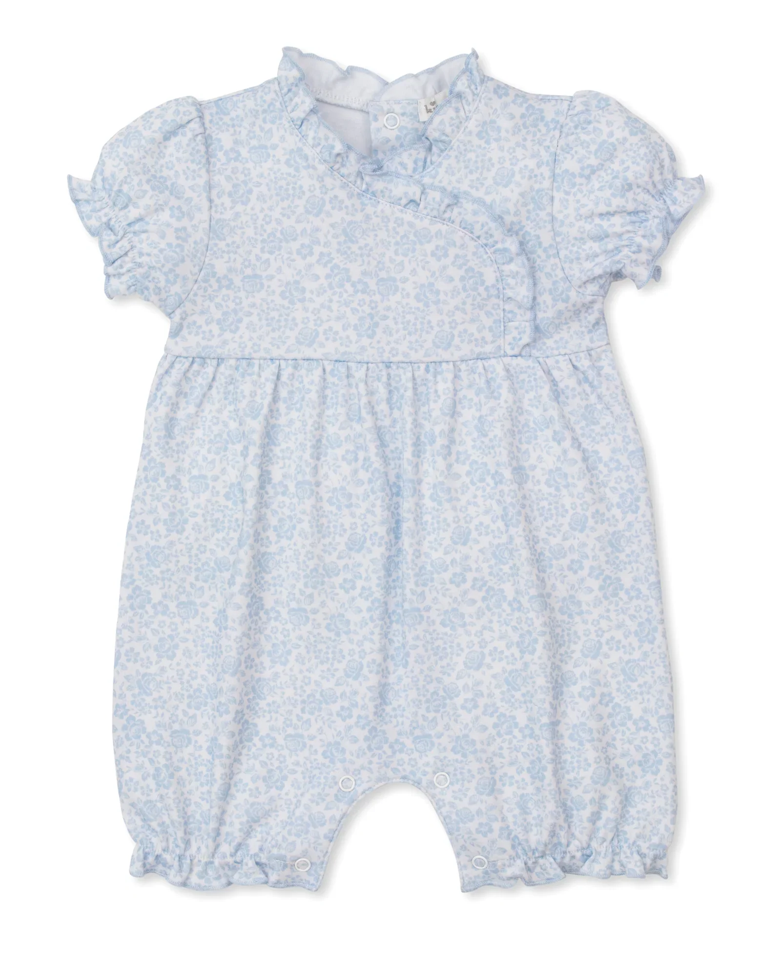 Kissy Kissy Country Gardens Blue Short Playsuit - Image 3