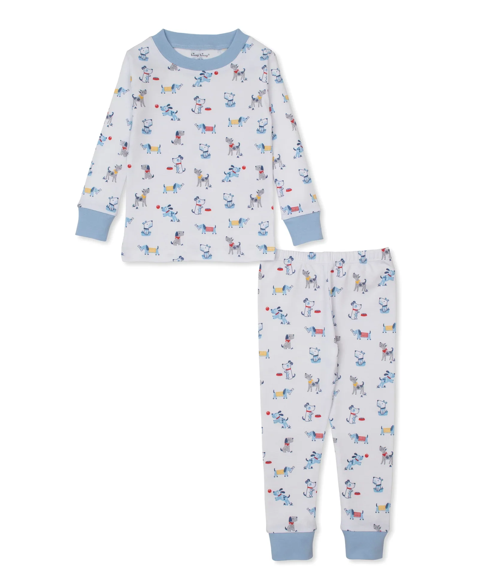 Kissy Kissy Puppy Patch Toddler Pajama Set - Image 2