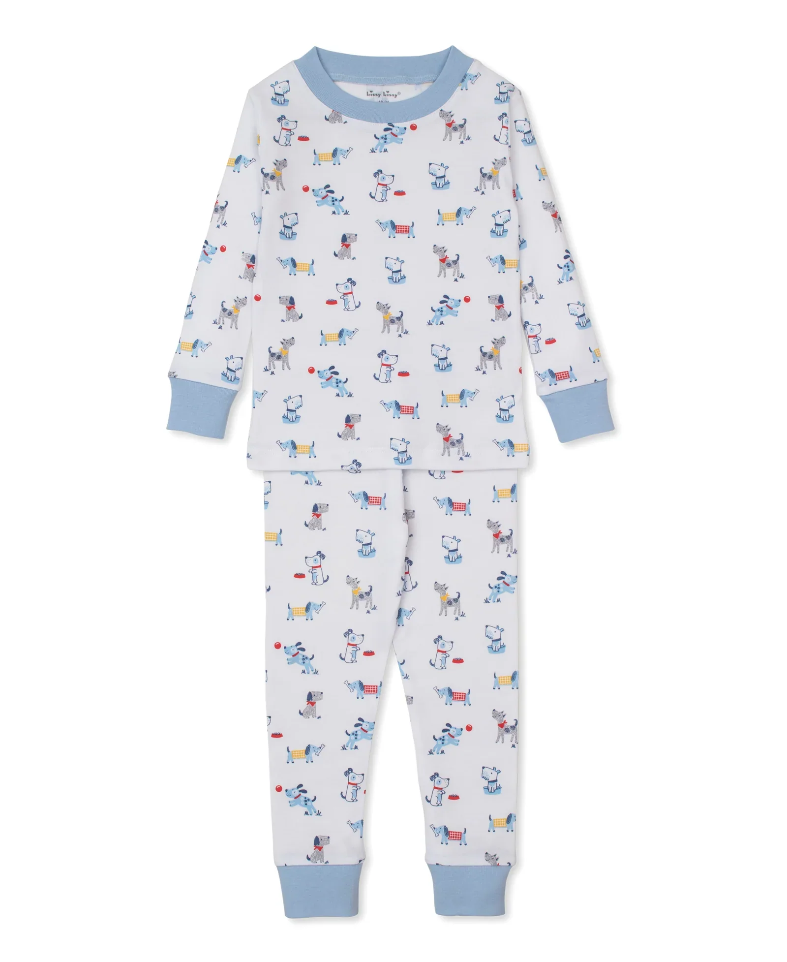 Kissy Kissy Puppy Patch Toddler Pajama Set - Image 4