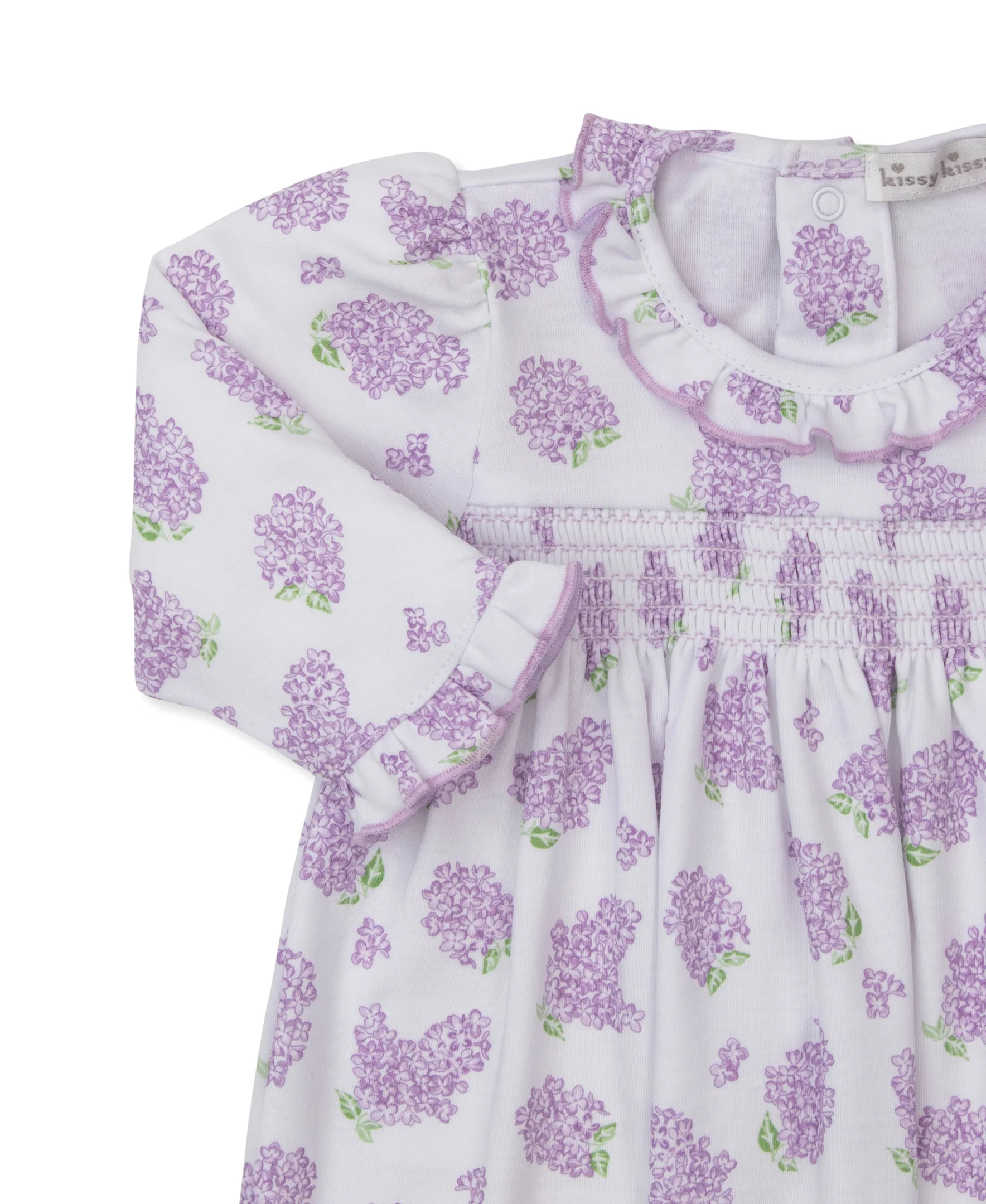 Kissy Kissy  Lilac Love Smocked Sack - Image 2