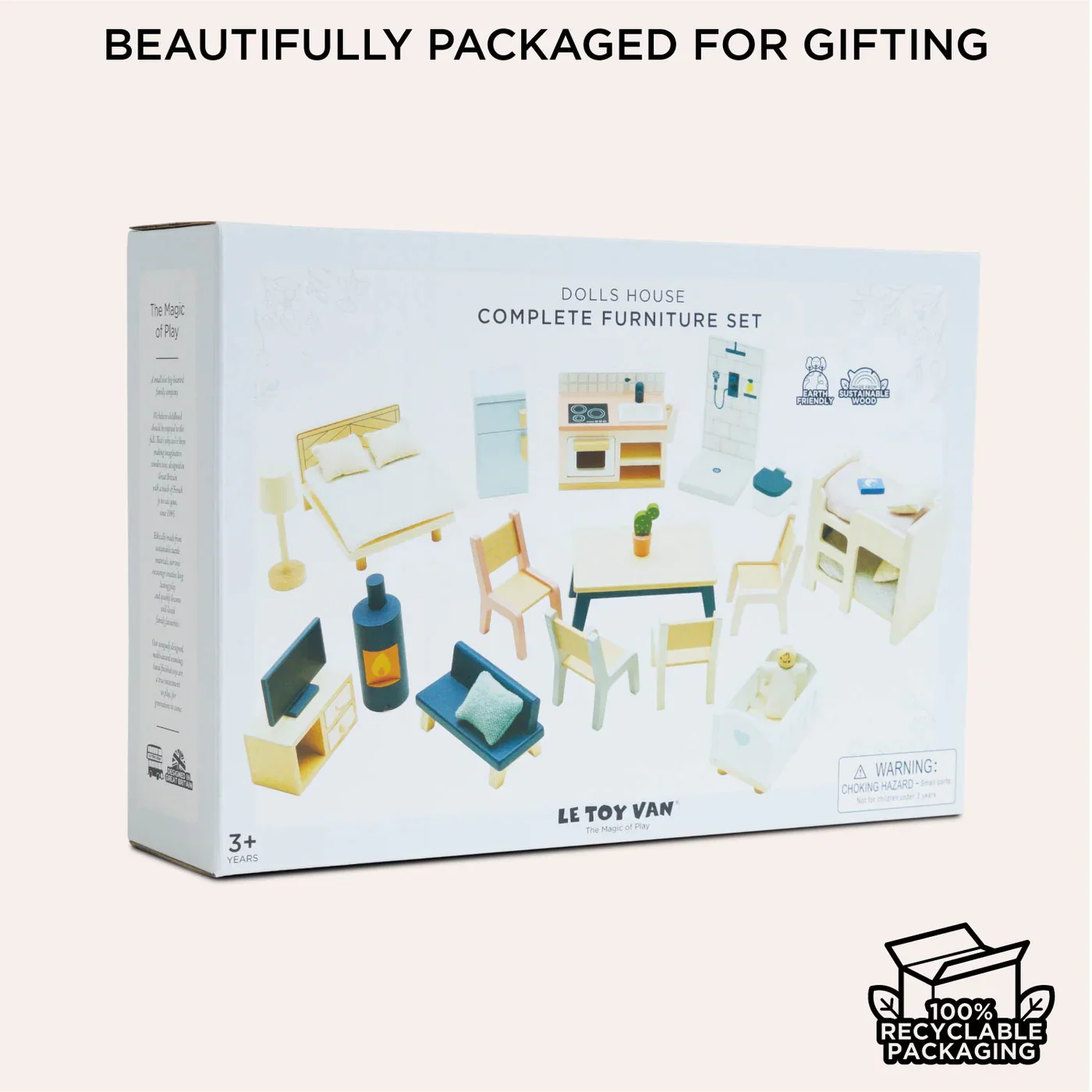 LE TOY VAN Complete Dolls house Furniture Set - Image 9