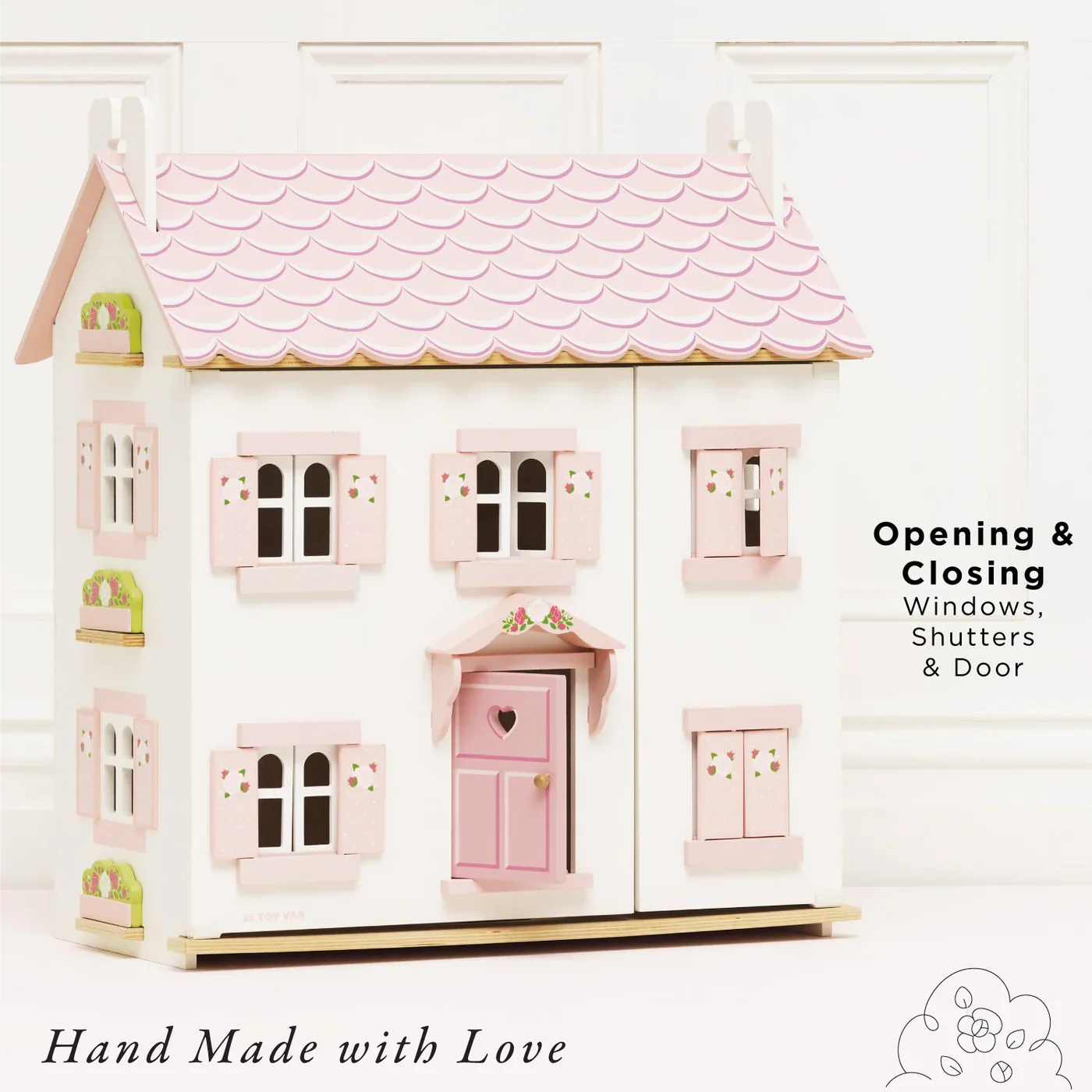 LE TOY VAN Sophie's Wooden Dolls House - Image 2