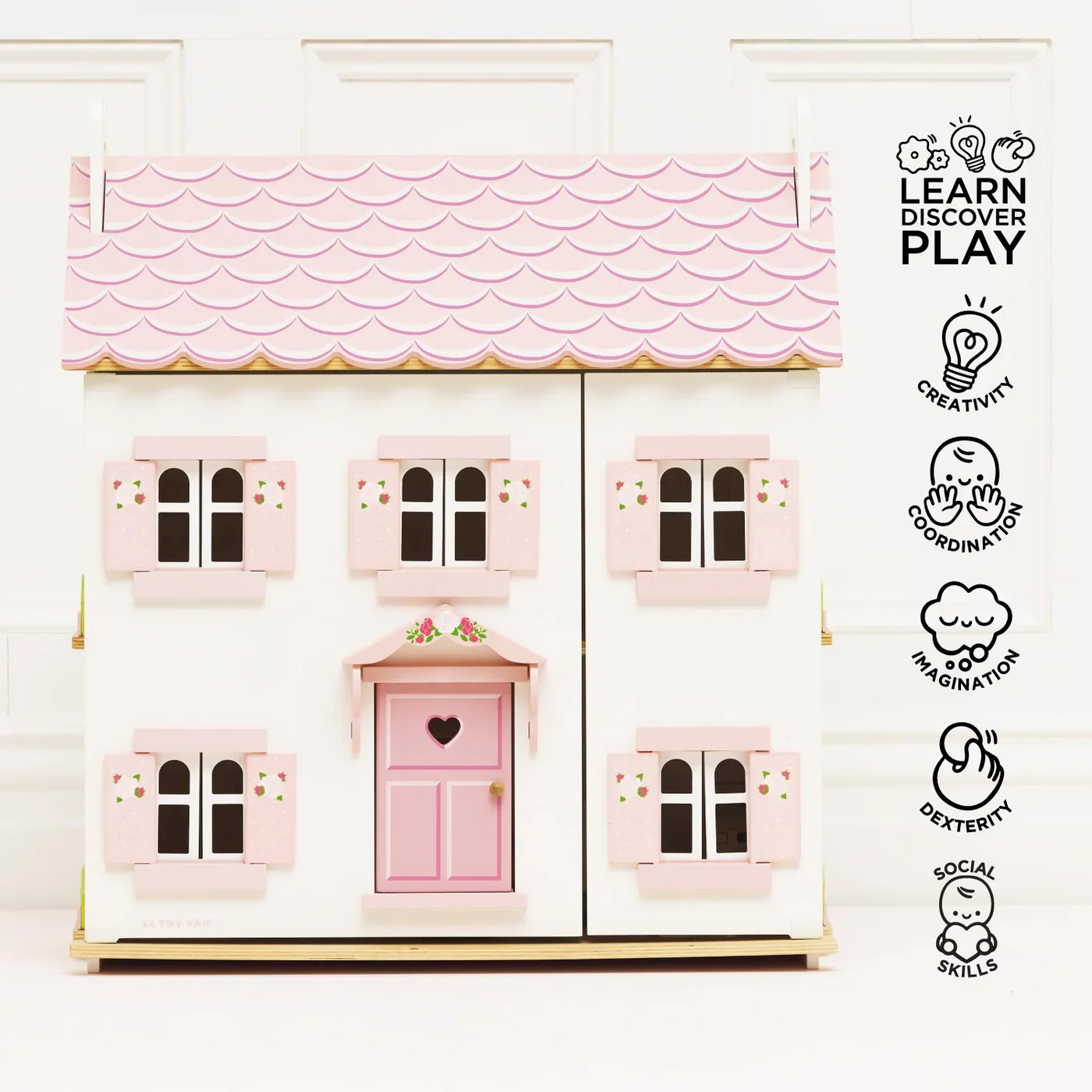 LE TOY VAN Sophie's Wooden Dolls House - Image 3
