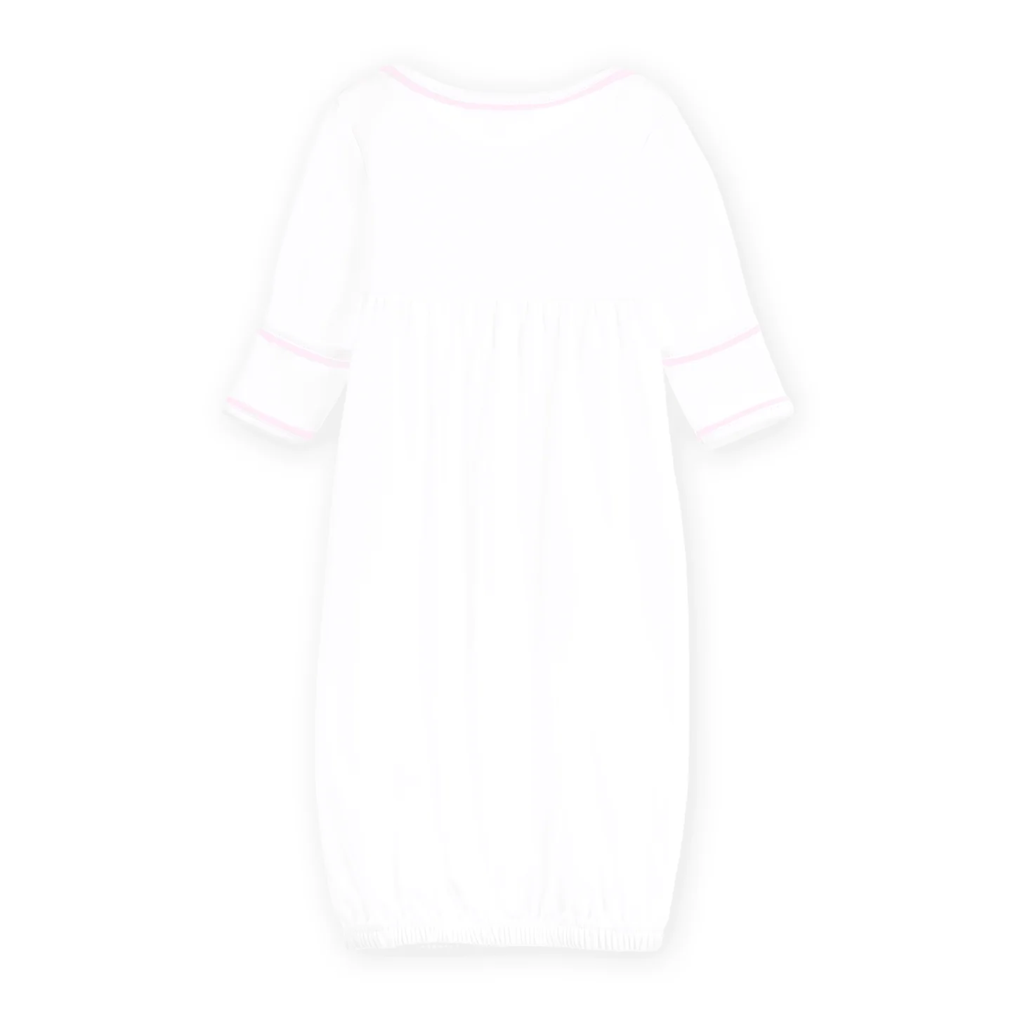 Leaping Bunnies Gathered Gown - Pink - Image 2