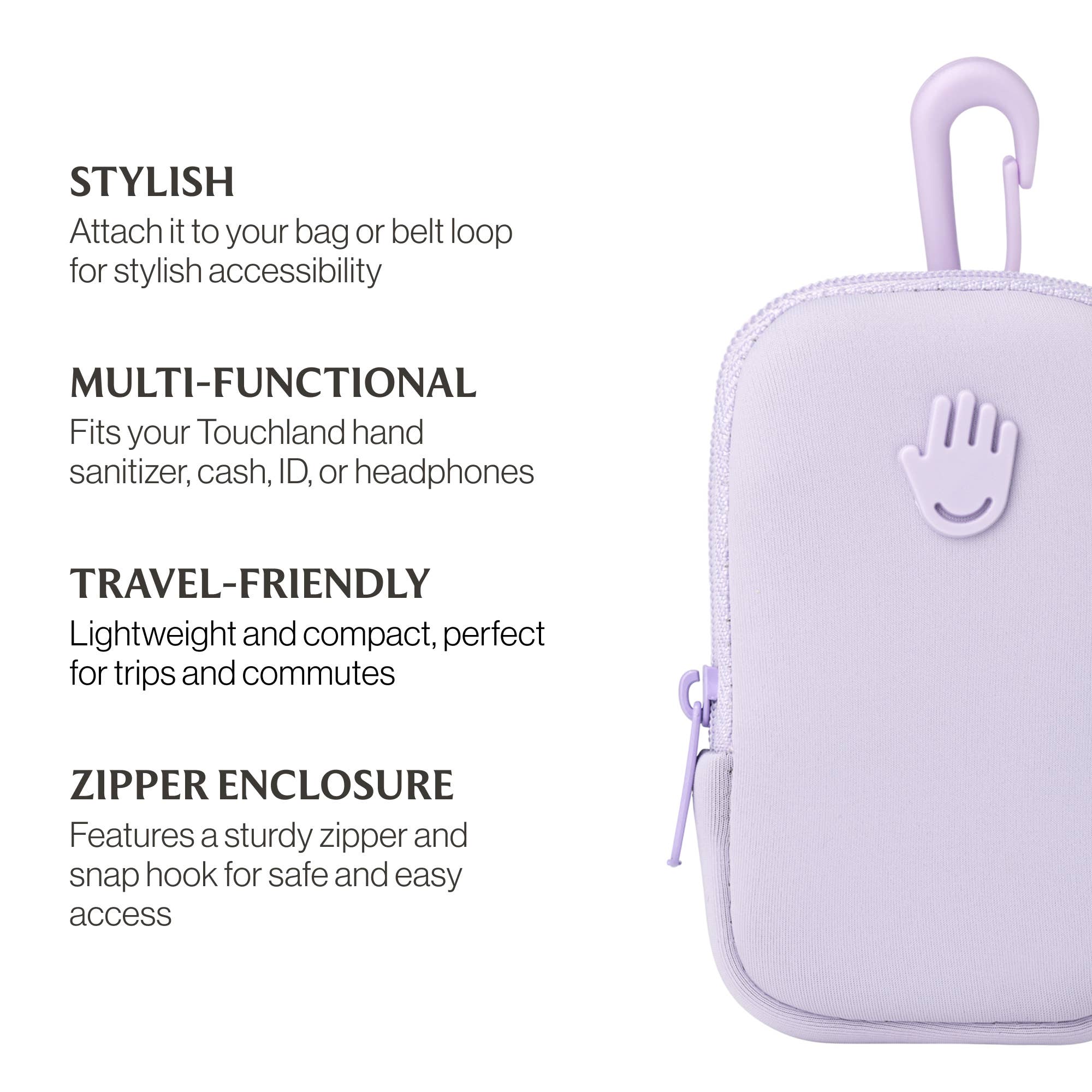 Light Purple Touchette Pouch - Image 4