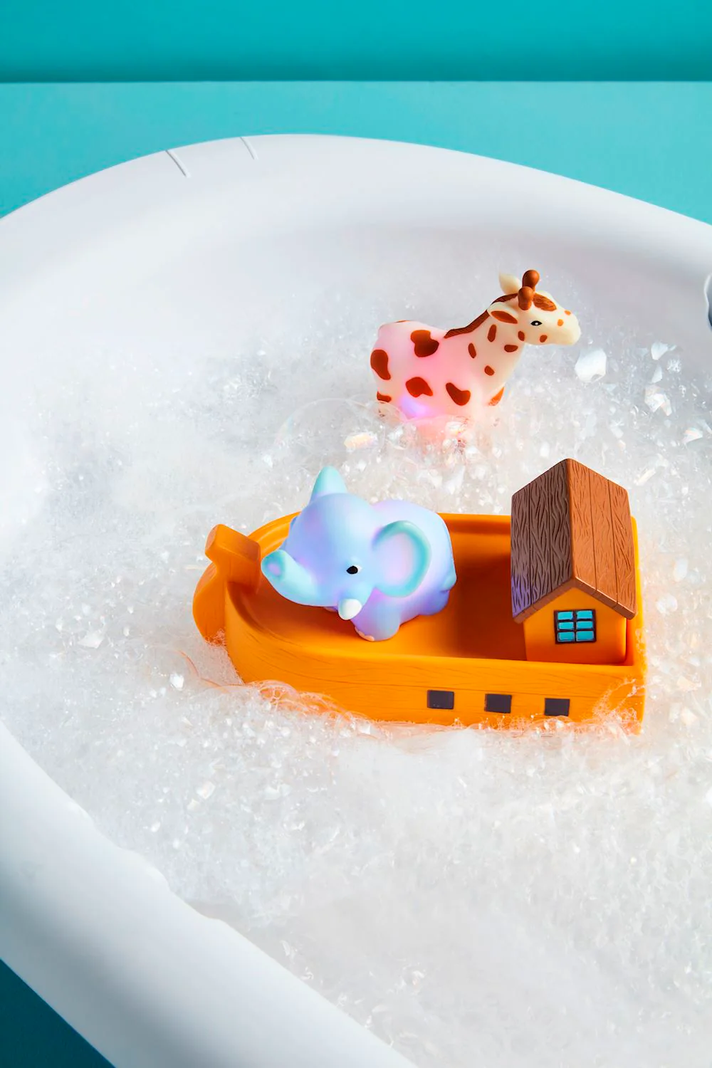 Light-Up Noahs Ark Bath Toy Set - Image 2