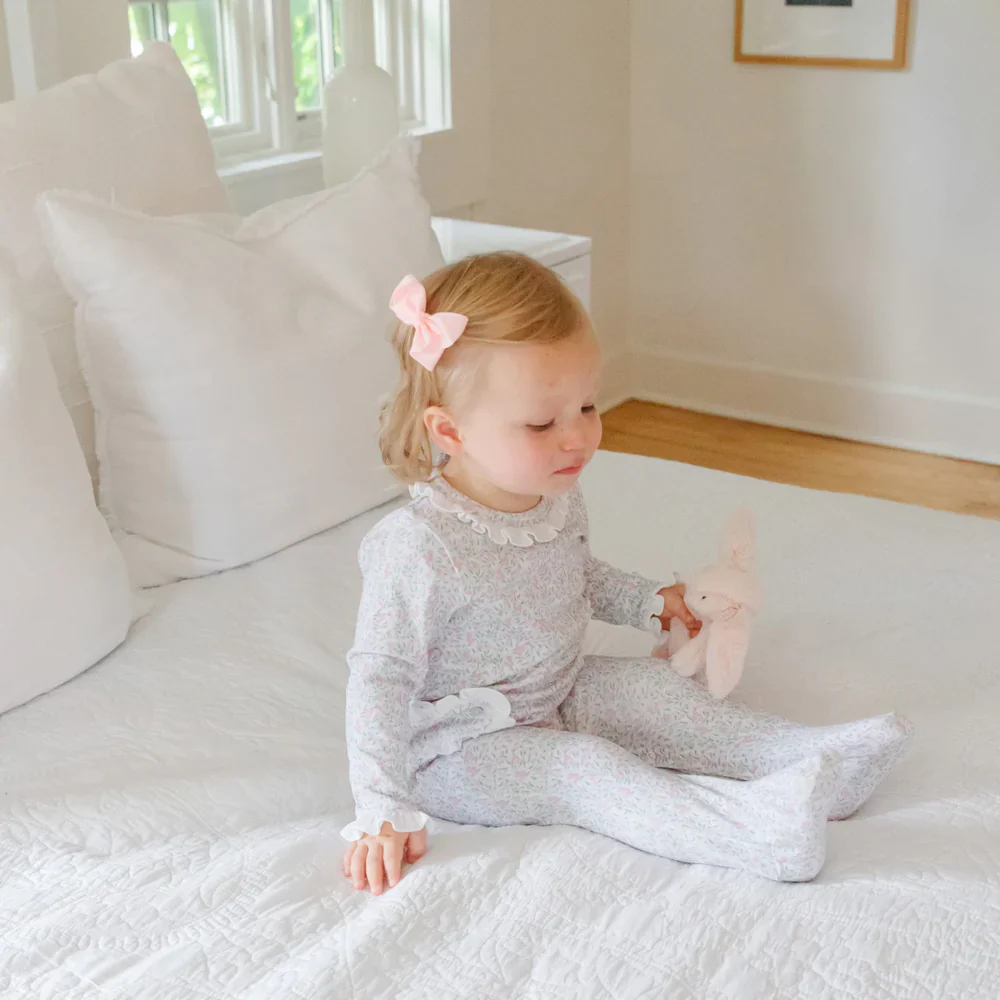 Lila and Hayes Lucy Girls' Romper - Garden Soiree - Image 3