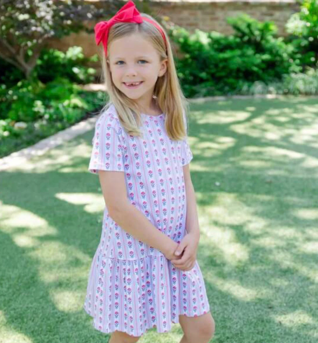 Lila & Hayes Lottie Girls' Dress - Liberty Floral - Image 2