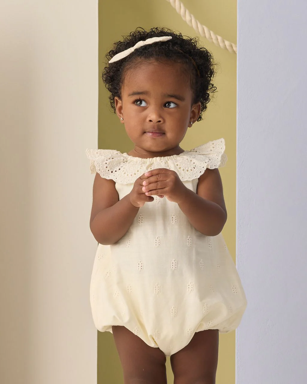 RYLEE + CRU LITTLE KNOT HEADBAND NATURAL - Image 2