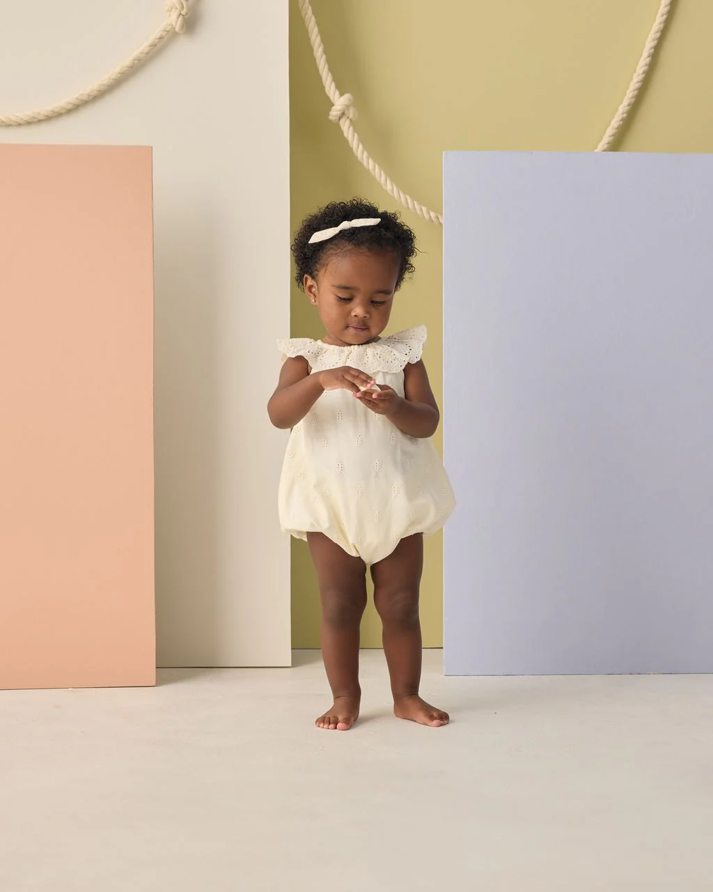 RYLEE + CRU LITTLE KNOT HEADBAND NATURAL - Image 3